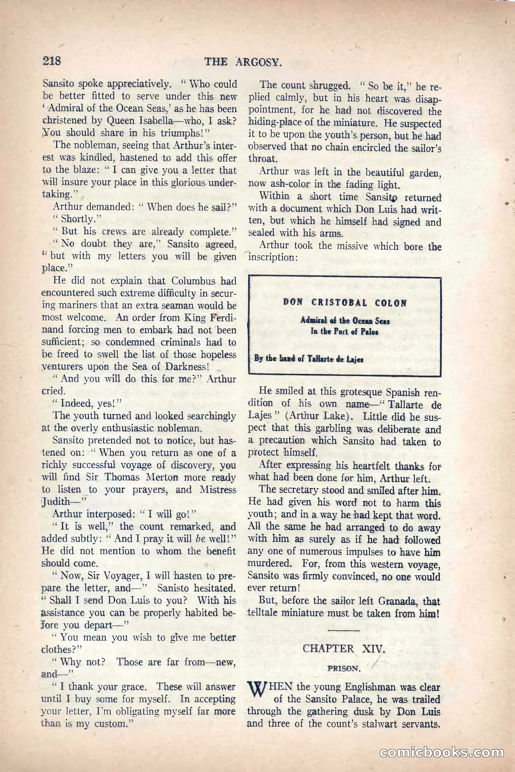 The Argosy, March 27, 1920 — page 68 of 160