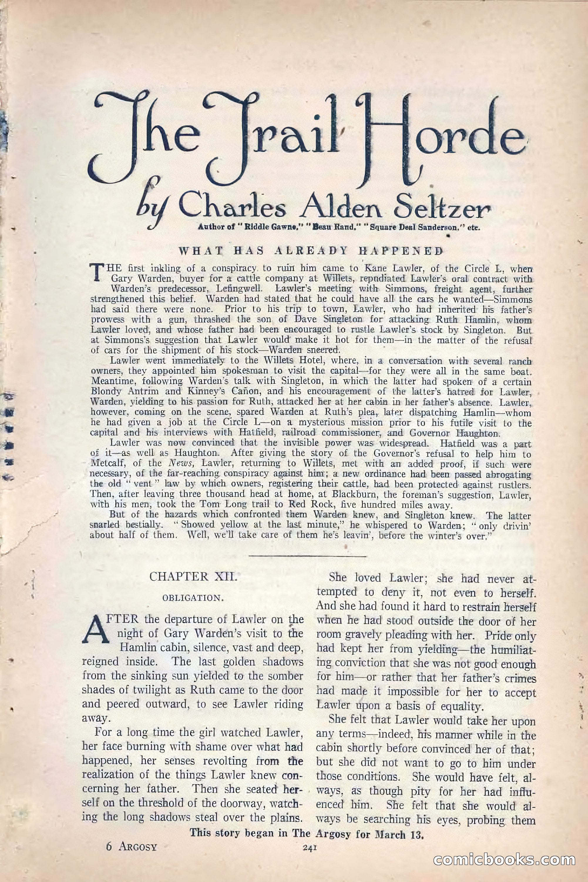 The Argosy, March 27, 1920 — page 91 of 160