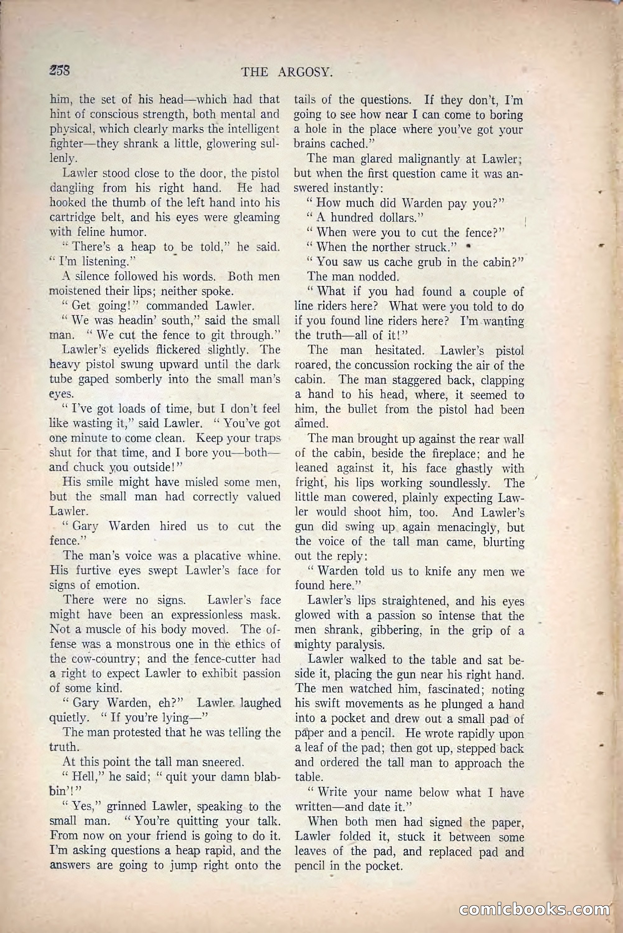 The Argosy, March 27, 1920 — page 108 of 160
