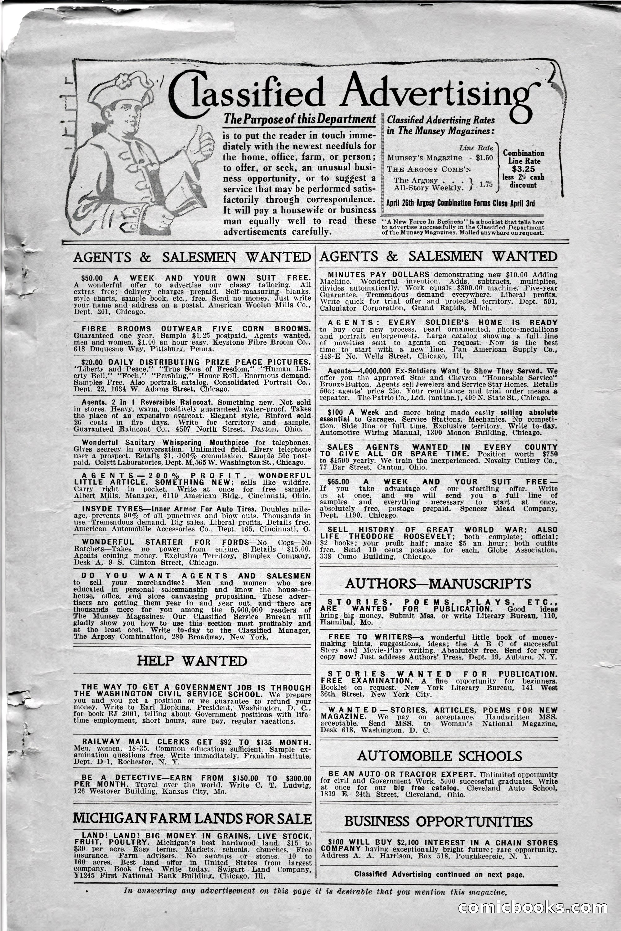 Argosy and Railroad Man's Magazine — page 5 of 196