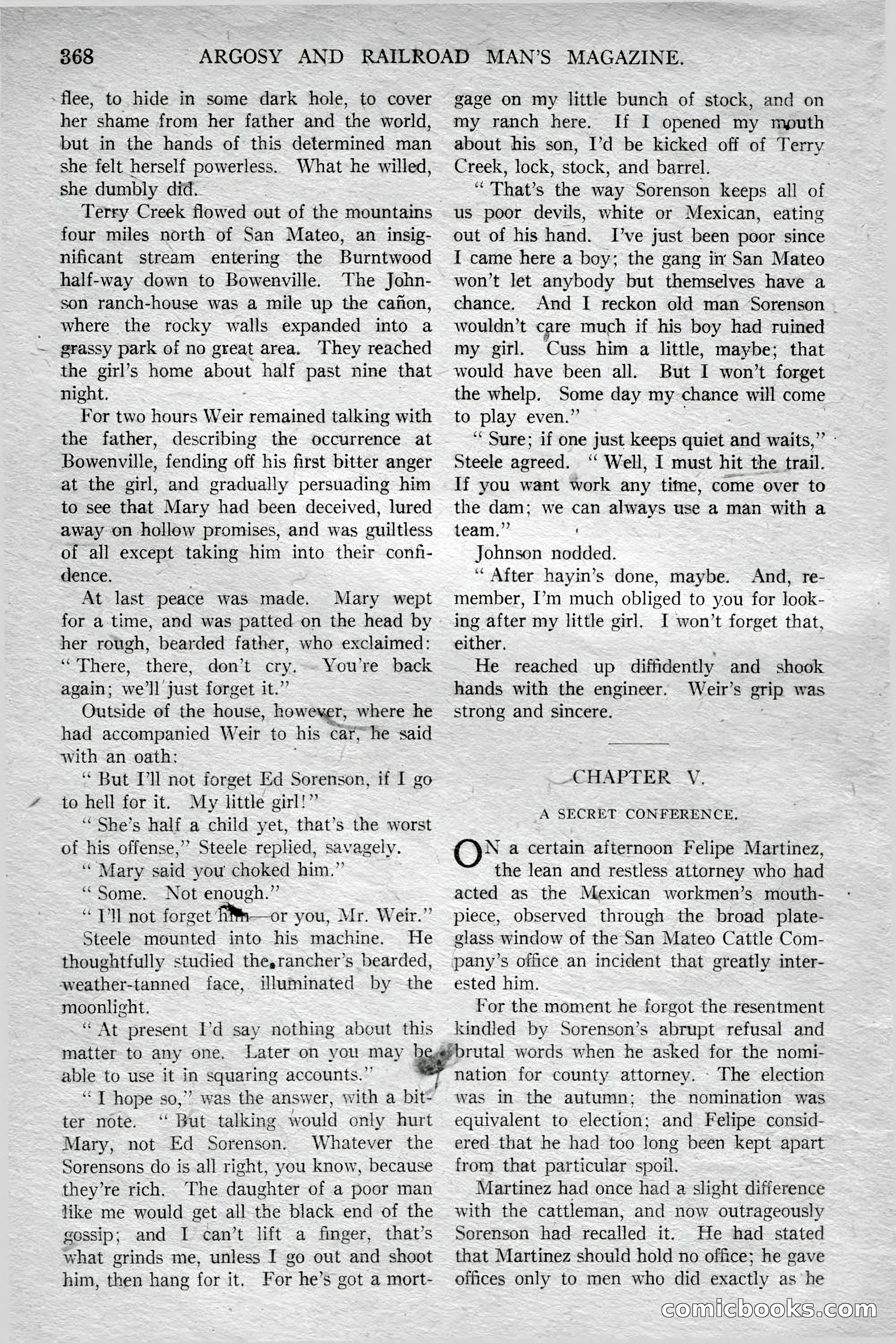 Argosy and Railroad Man's Magazine — page 26 of 196