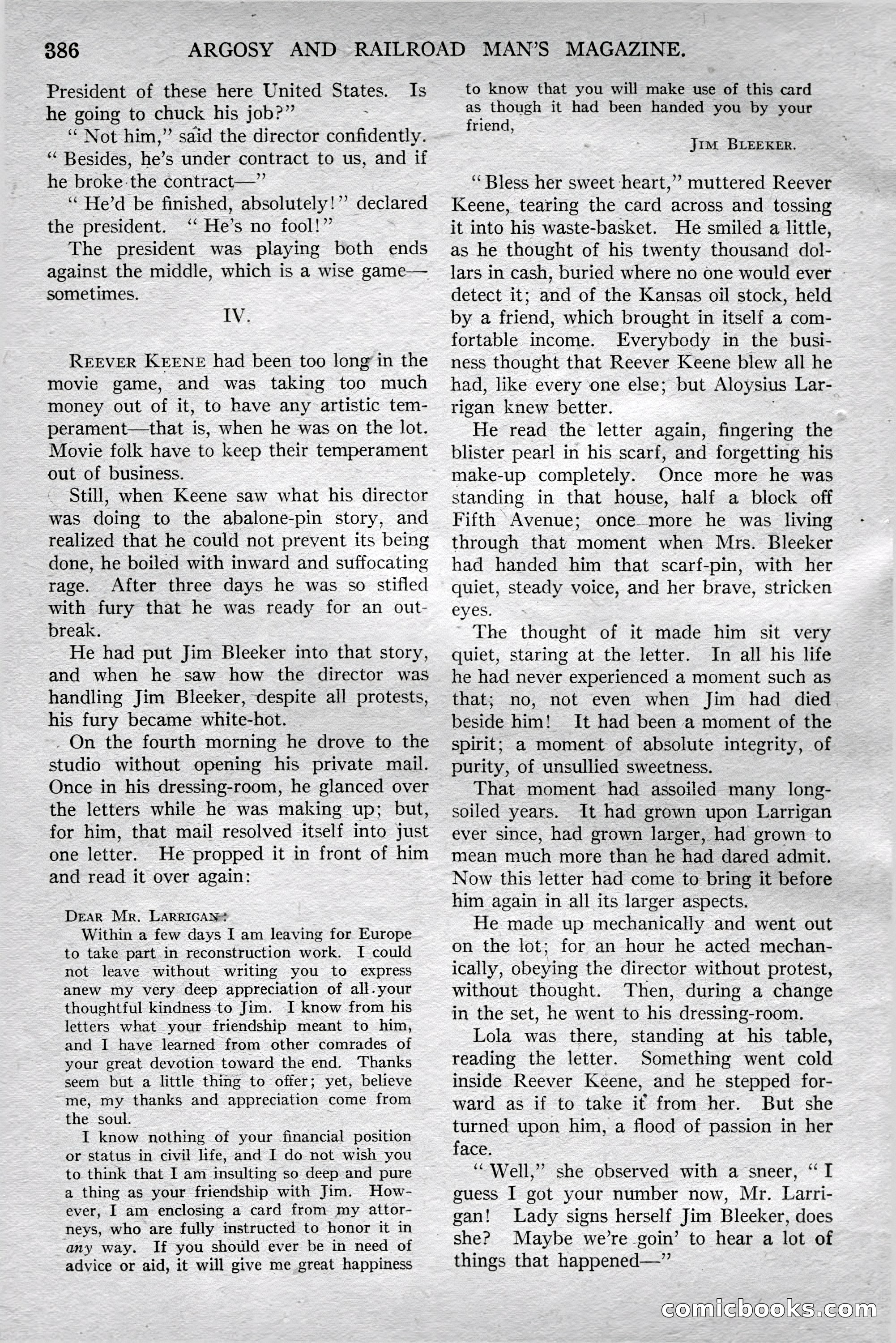Argosy and Railroad Man's Magazine — page 44 of 196