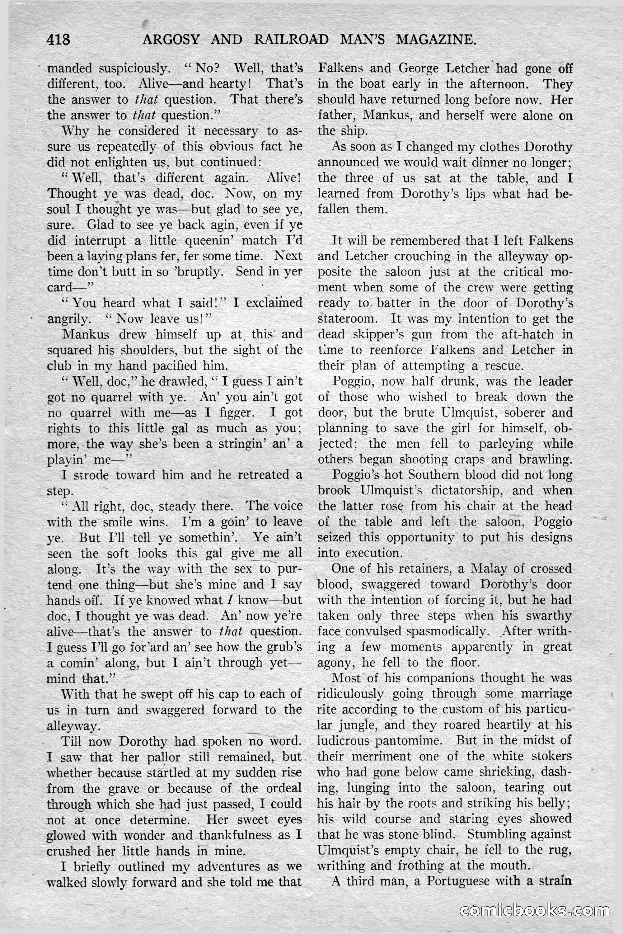 Argosy and Railroad Man's Magazine — page 76 of 196