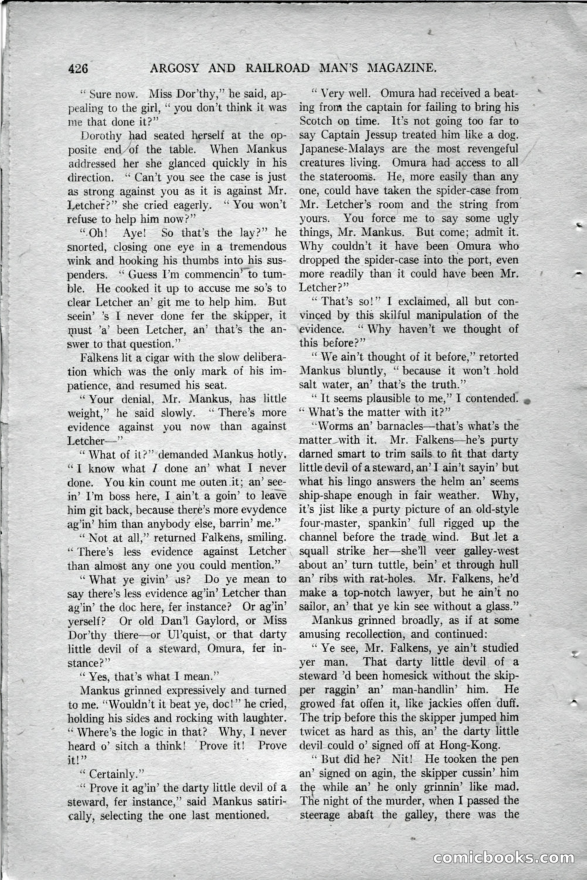 Argosy and Railroad Man's Magazine — page 84 of 196