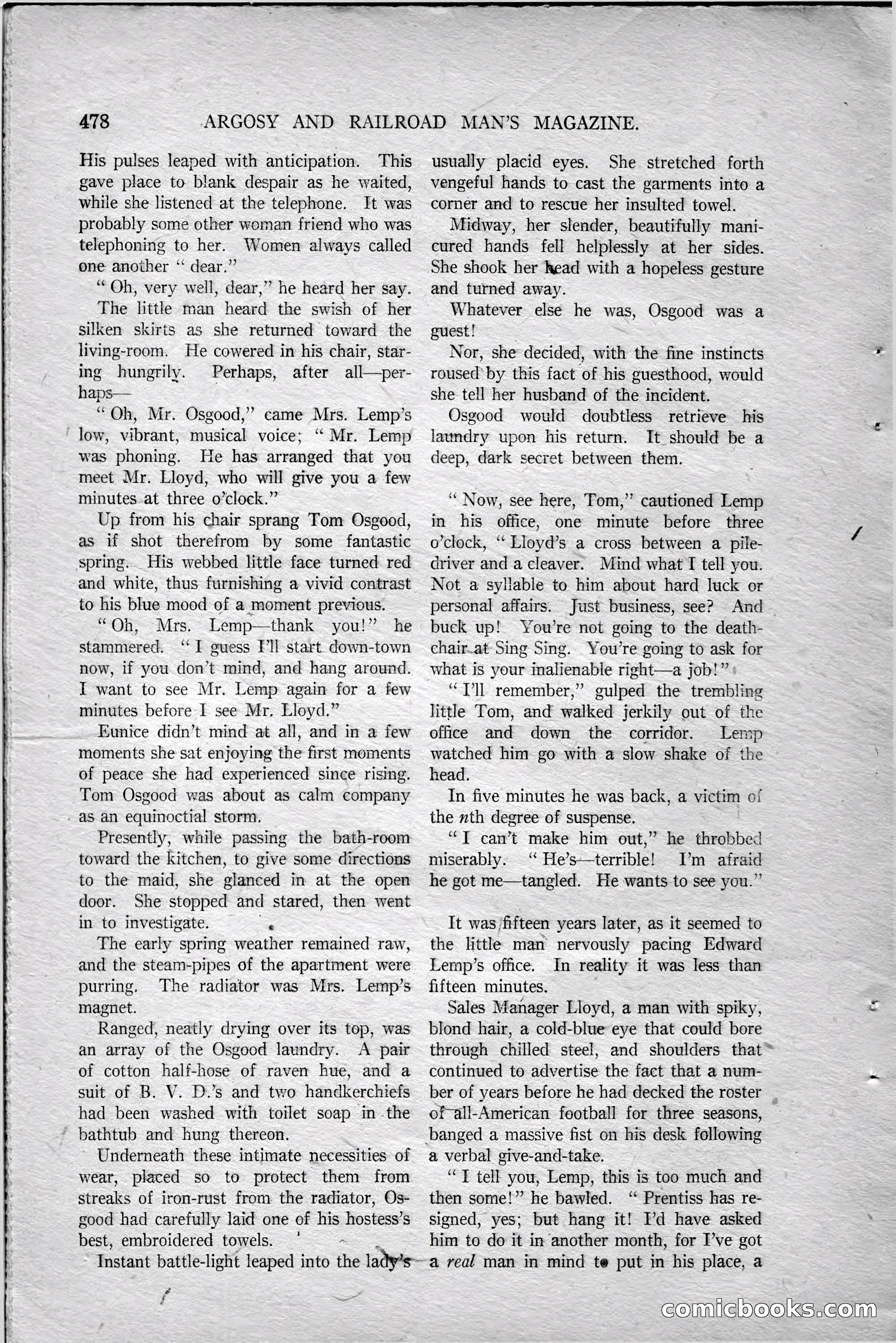 Argosy and Railroad Man's Magazine — page 136 of 196