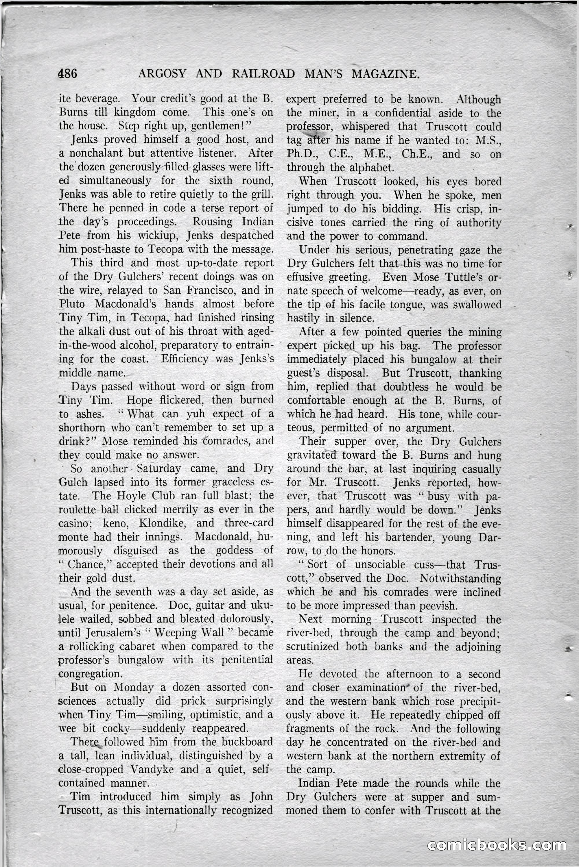 Argosy and Railroad Man's Magazine — page 144 of 196