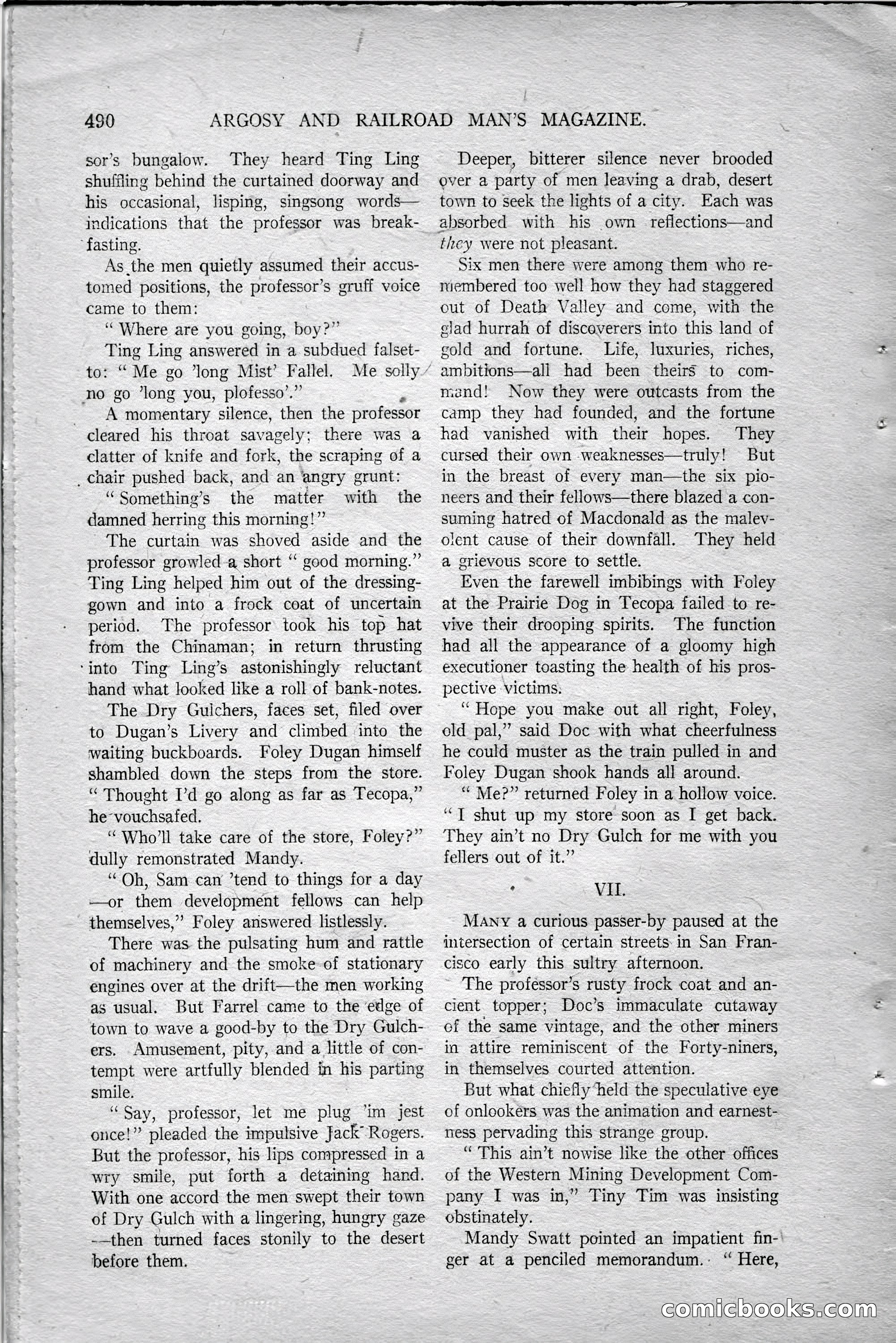 Argosy and Railroad Man's Magazine — page 148 of 196