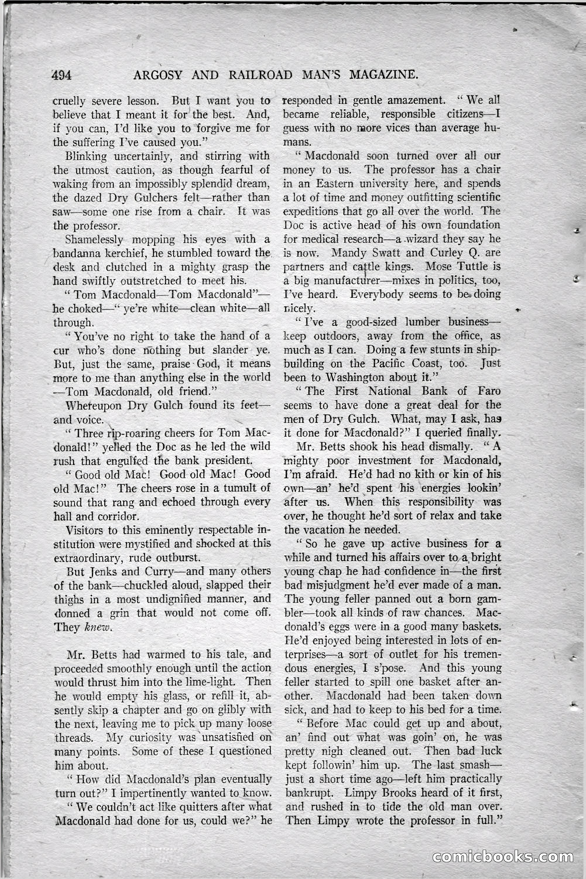 Argosy and Railroad Man's Magazine — page 152 of 196