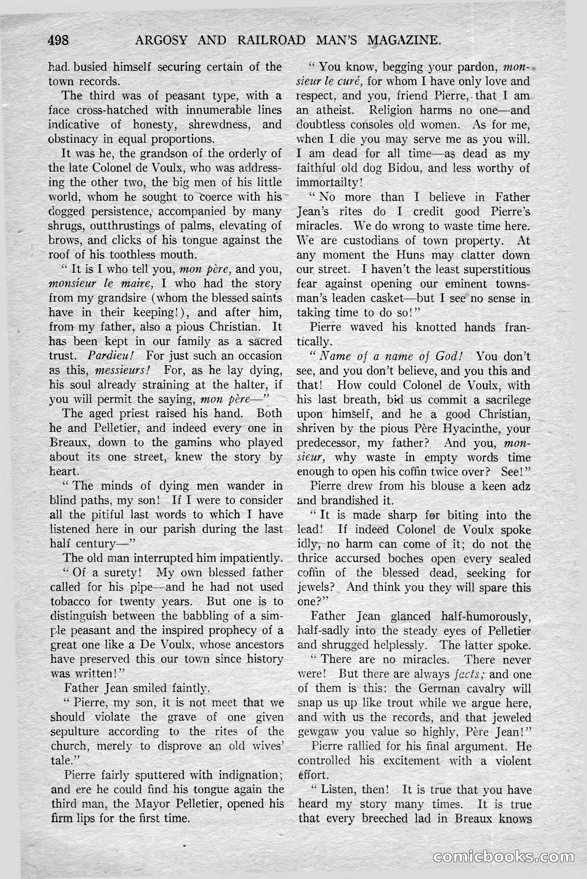 Argosy and Railroad Man's Magazine — page 156 of 196