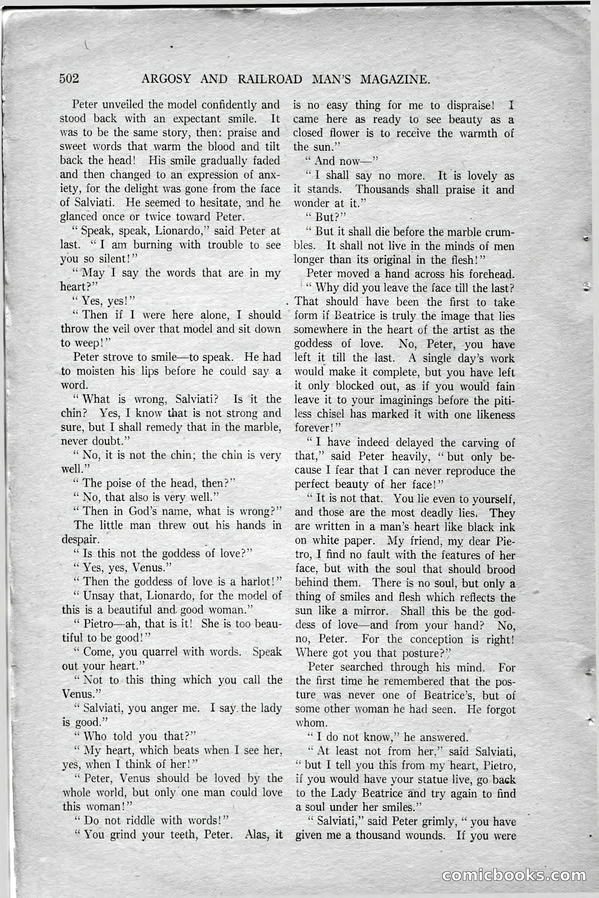 Argosy and Railroad Man's Magazine — page 160 of 196