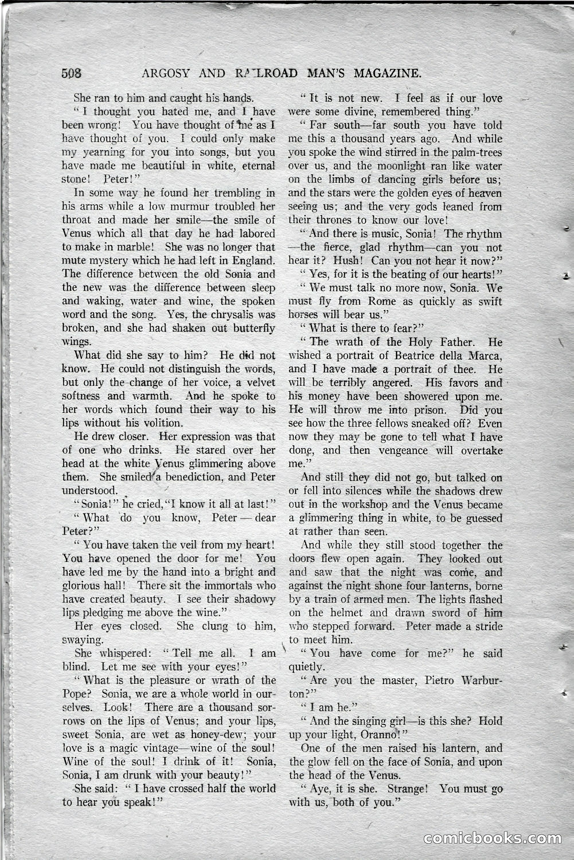 Argosy and Railroad Man's Magazine — page 166 of 196