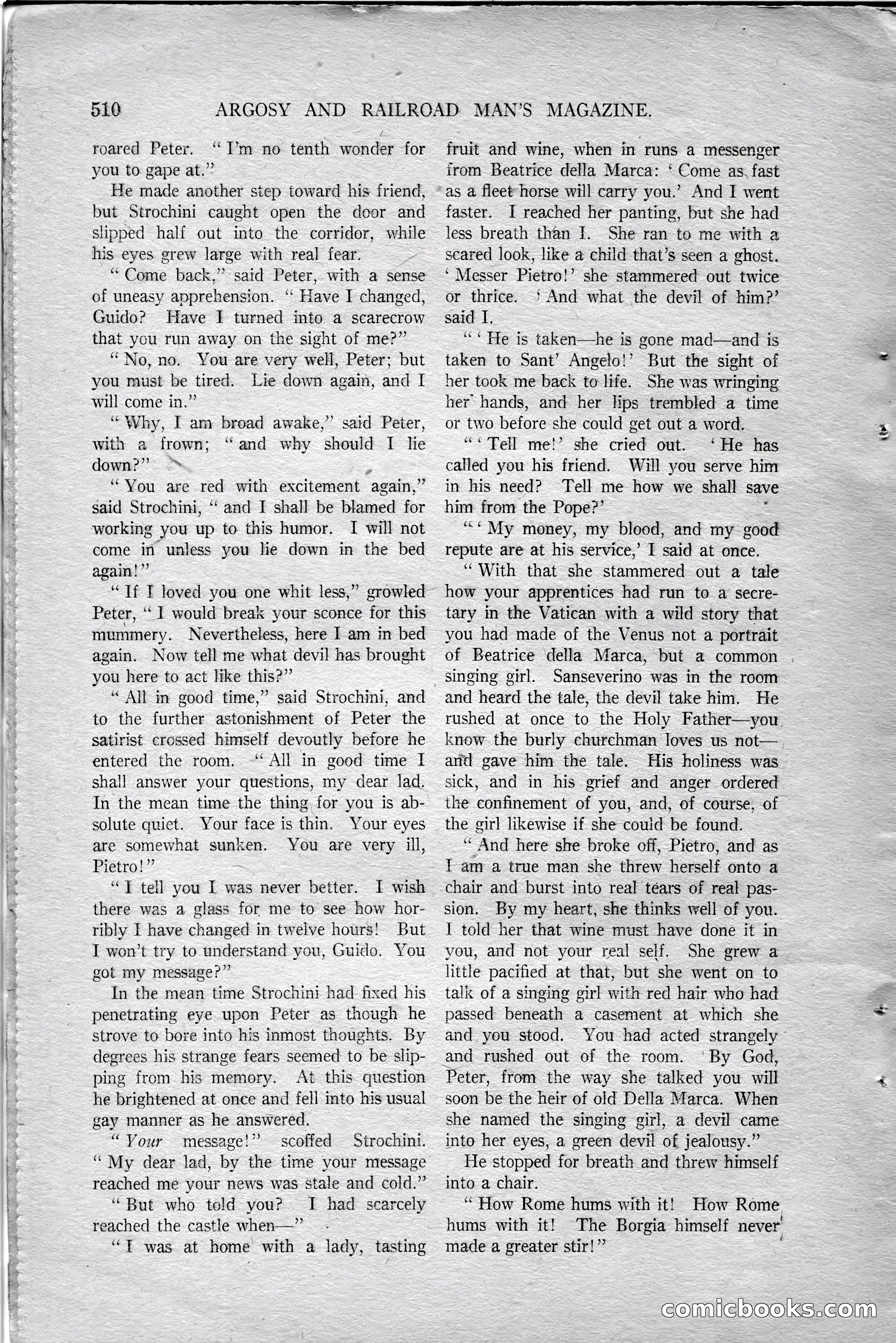 Argosy and Railroad Man's Magazine — page 168 of 196