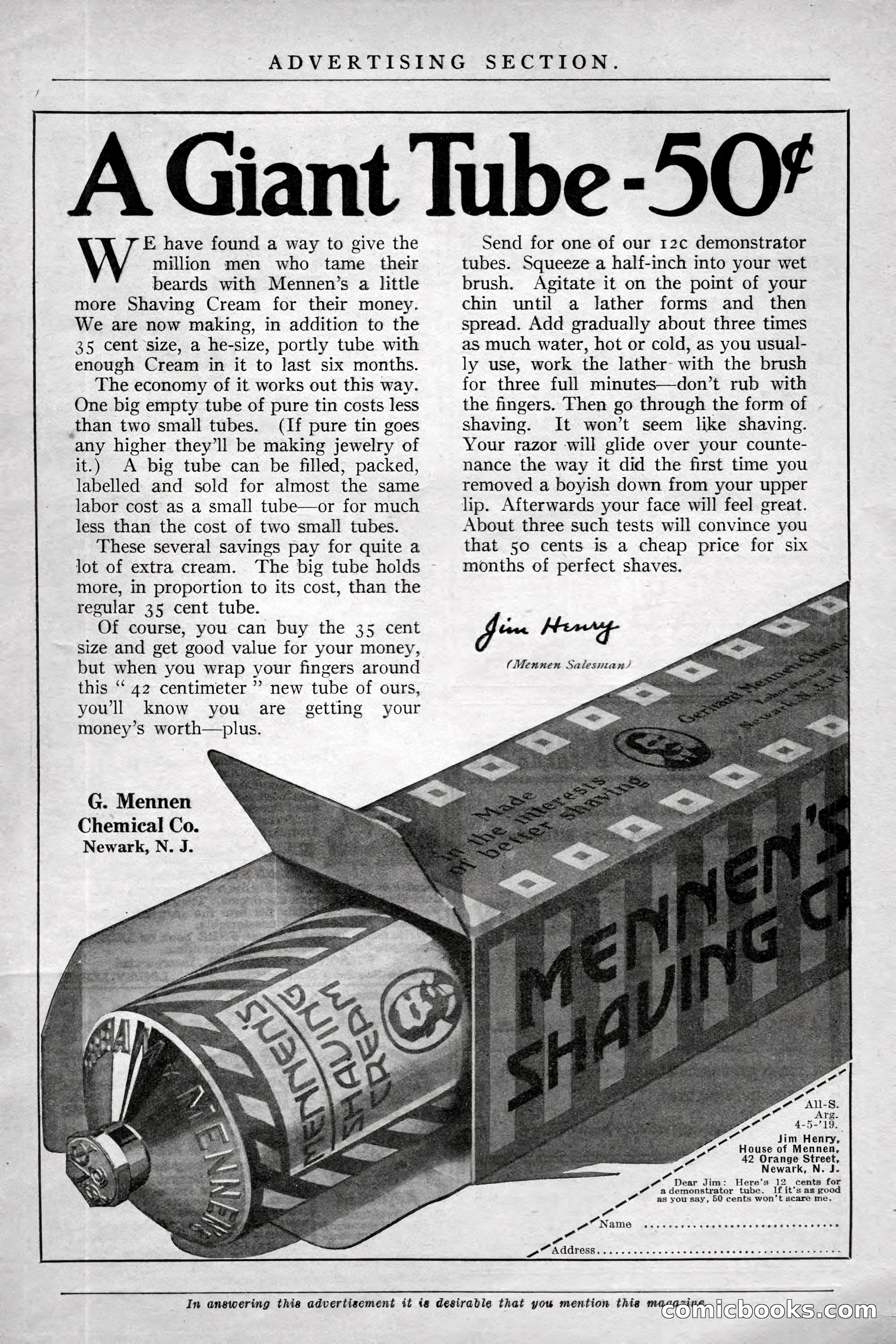 Argosy and Railroad Man's Magazine — page 187 of 196