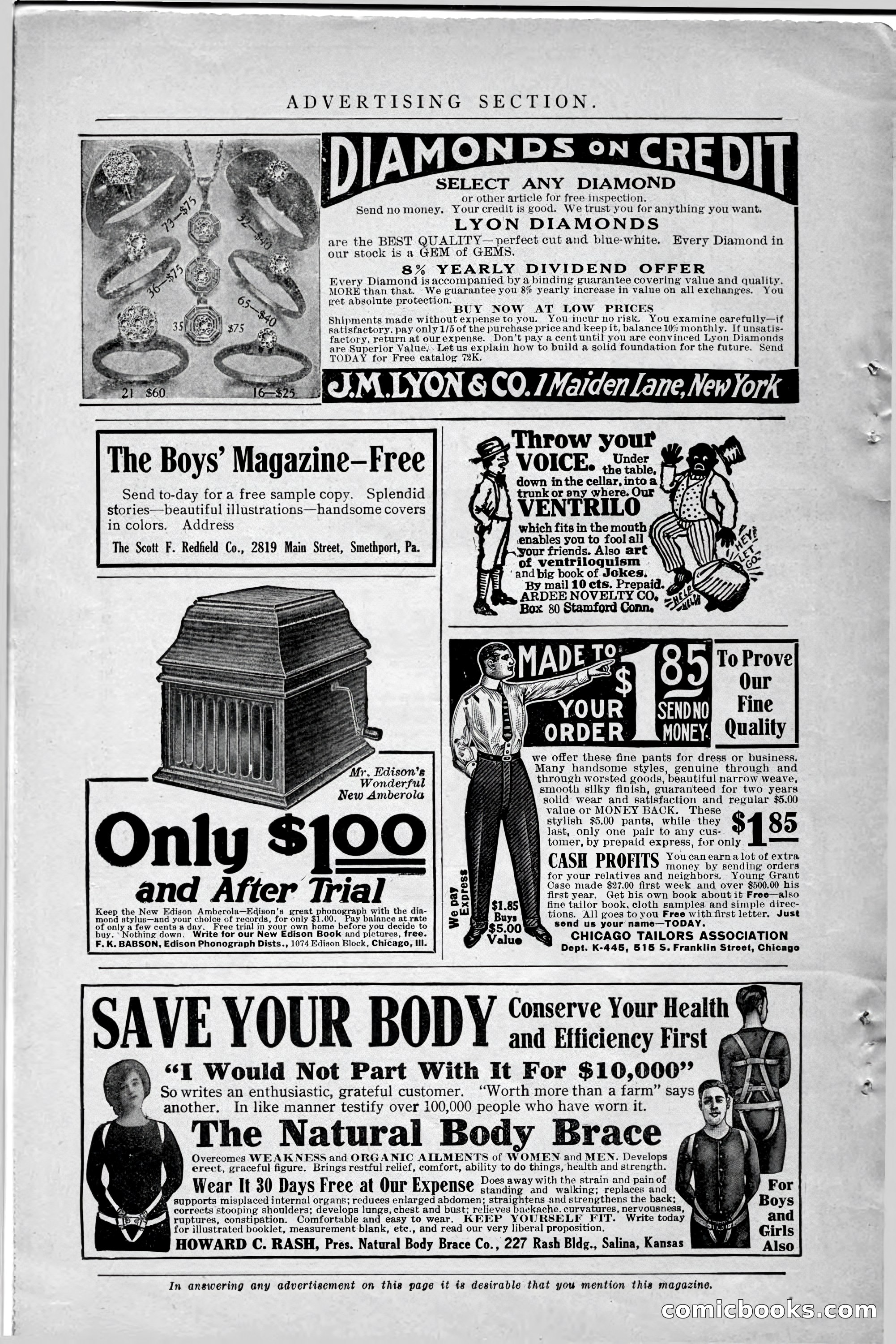 Argosy and Railroad Man's Magazine — page 190 of 196