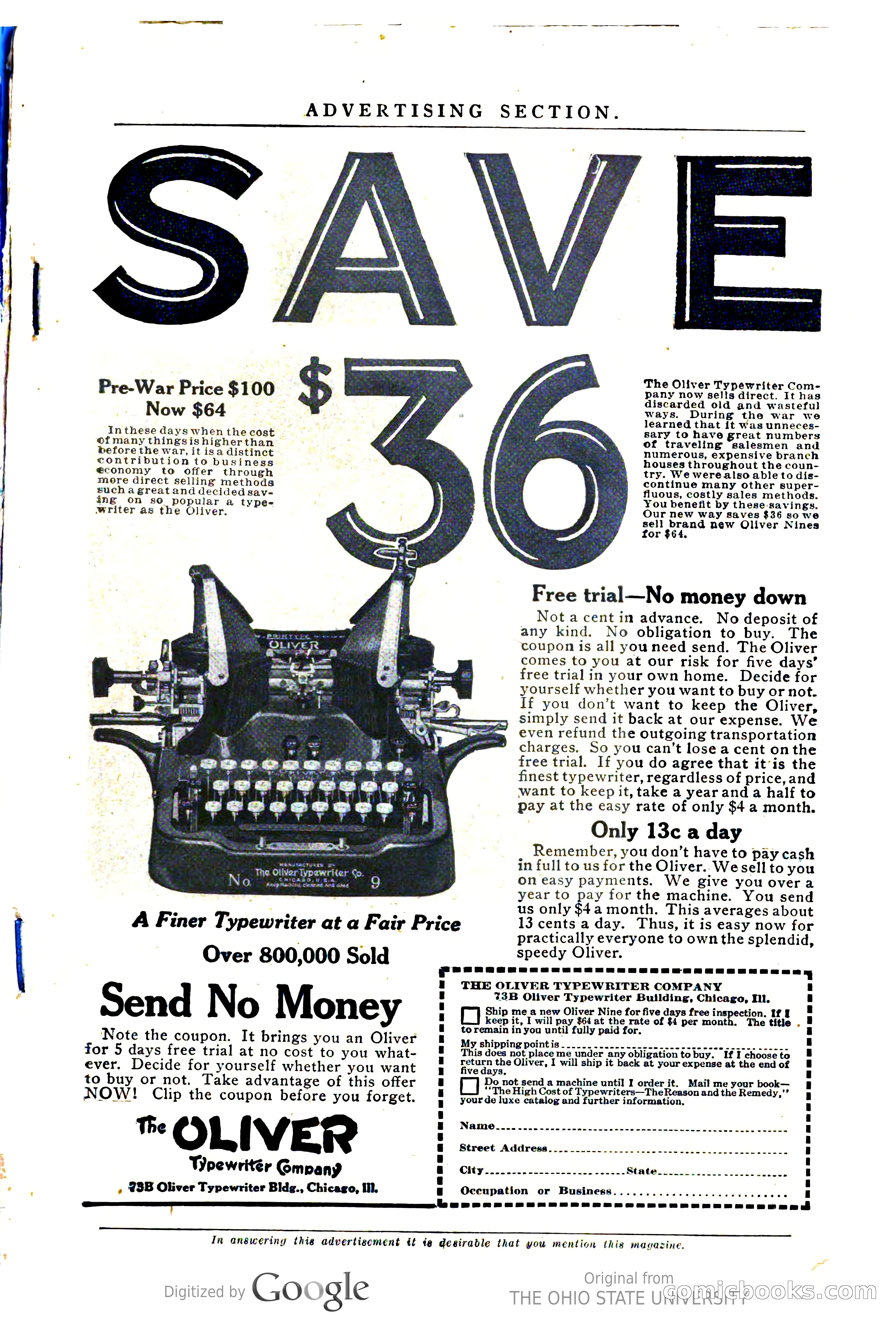 Argosy All-Story Weekly, Vol. 124, No. 3 — page 3 of 208