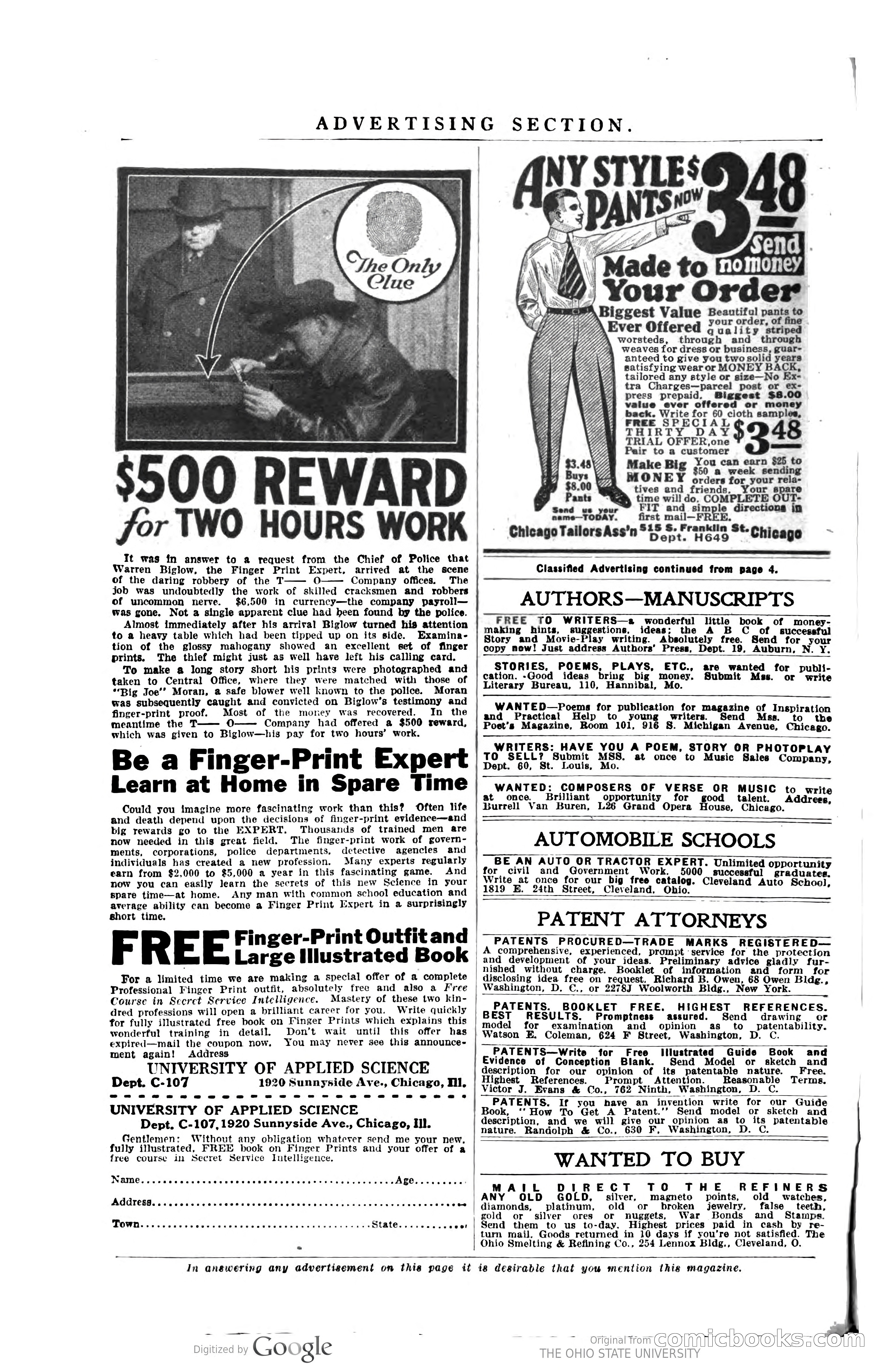Argosy All-Story Weekly, Vol. 124, No. 3 — page 8 of 208