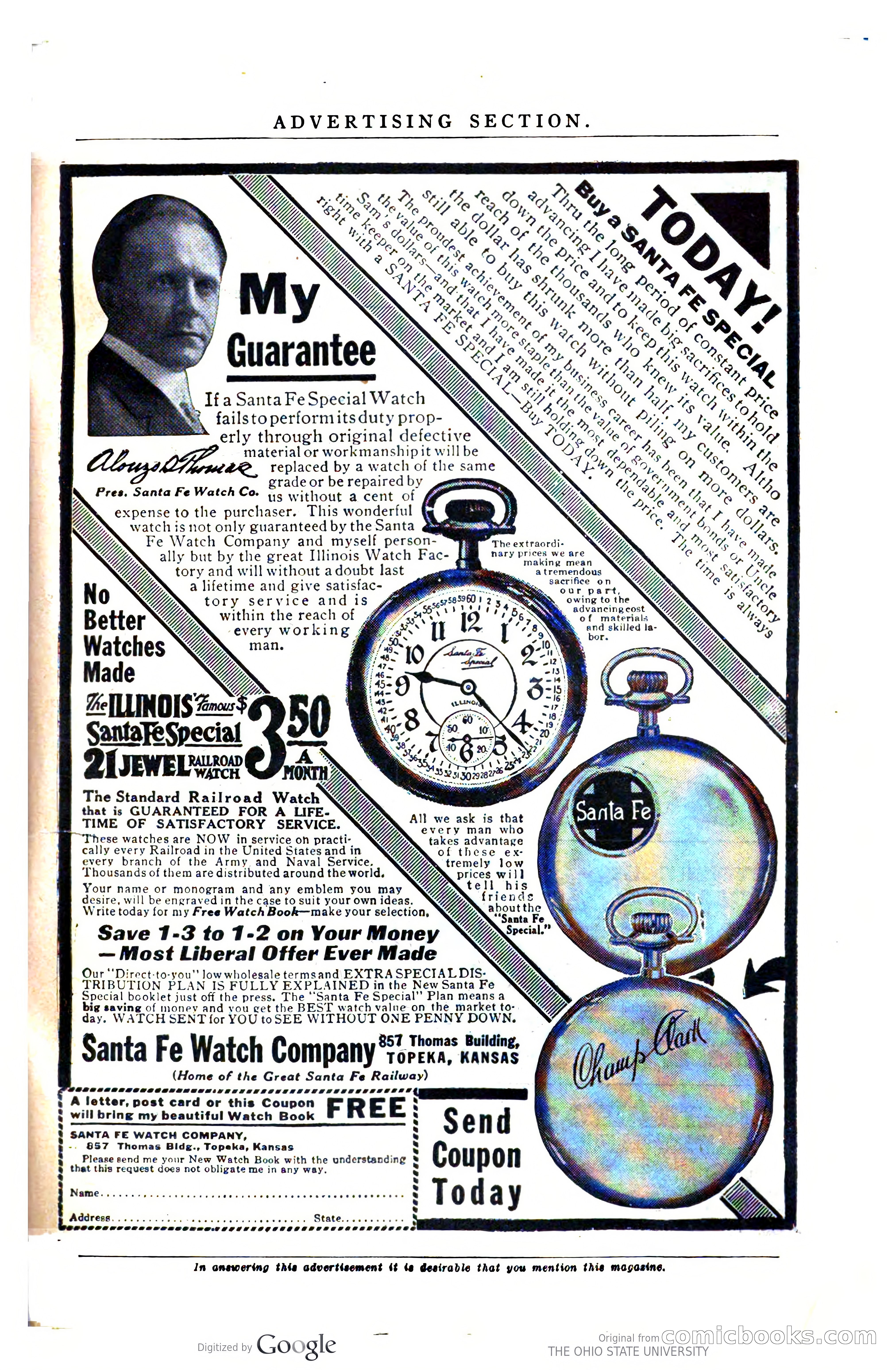 Argosy All-Story Weekly, Vol. 124, No. 3 — page 203 of 208