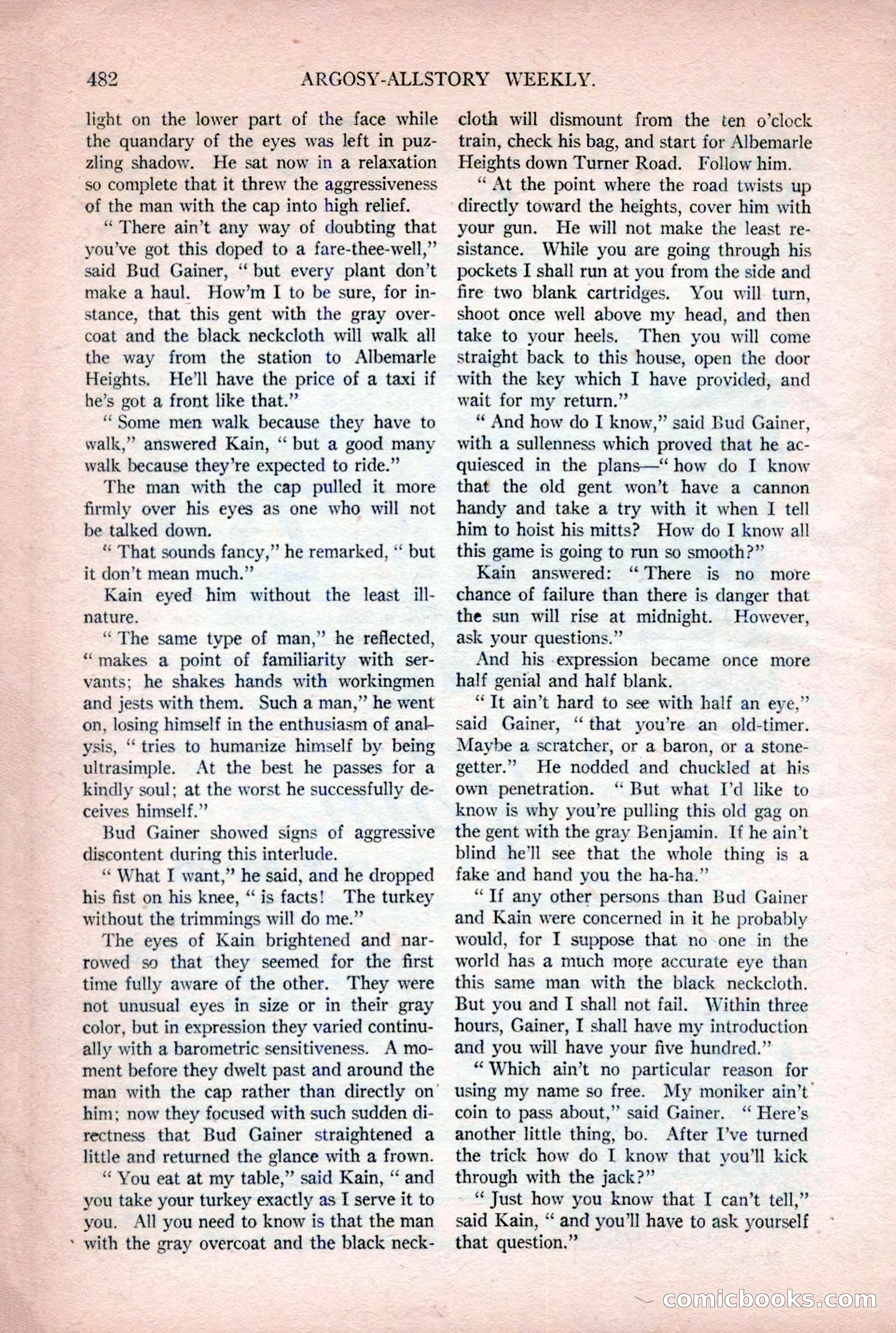 Argosy All-Story Weekly — page 12 of 176