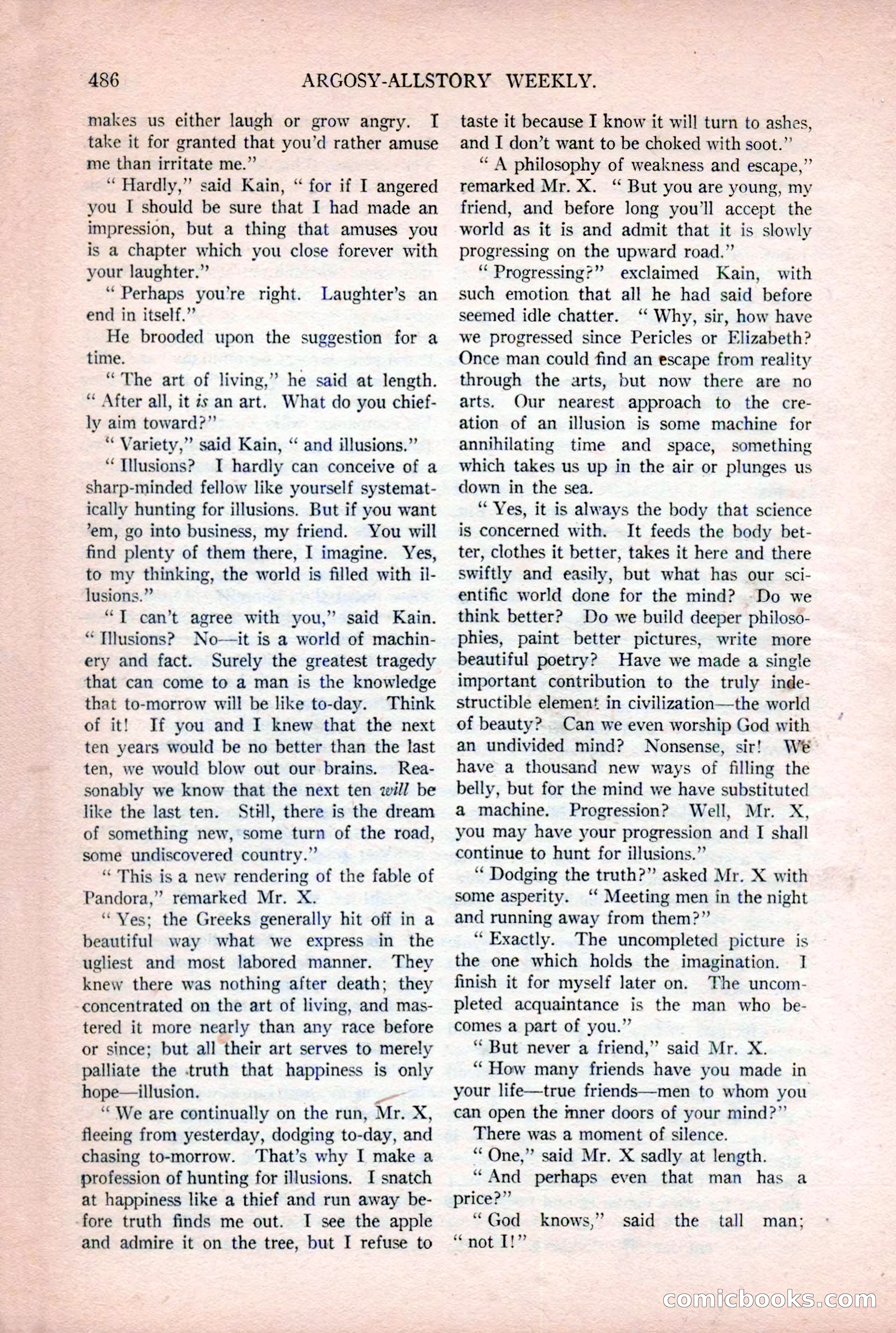Argosy All-Story Weekly — page 16 of 176