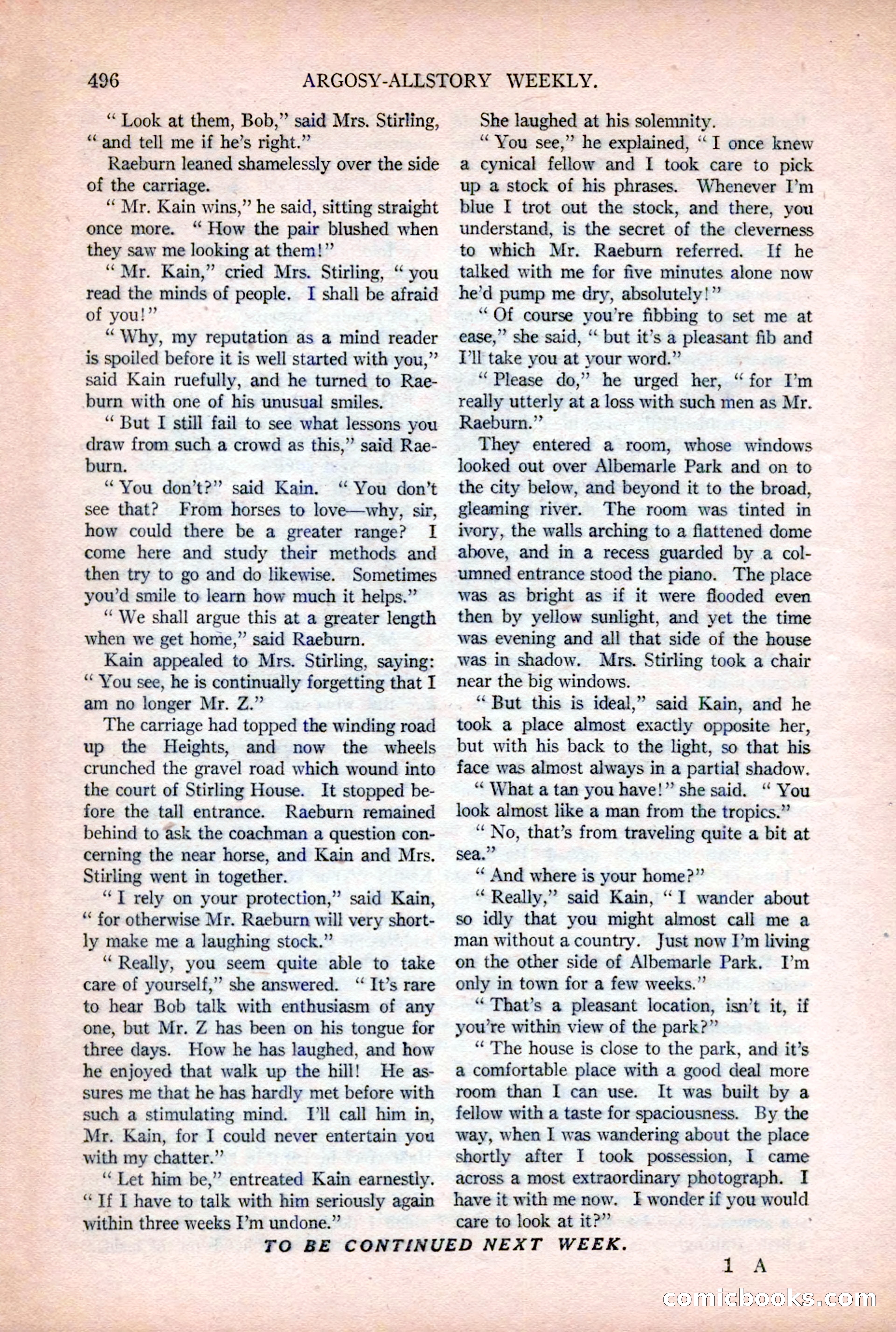 Argosy All-Story Weekly — page 26 of 176