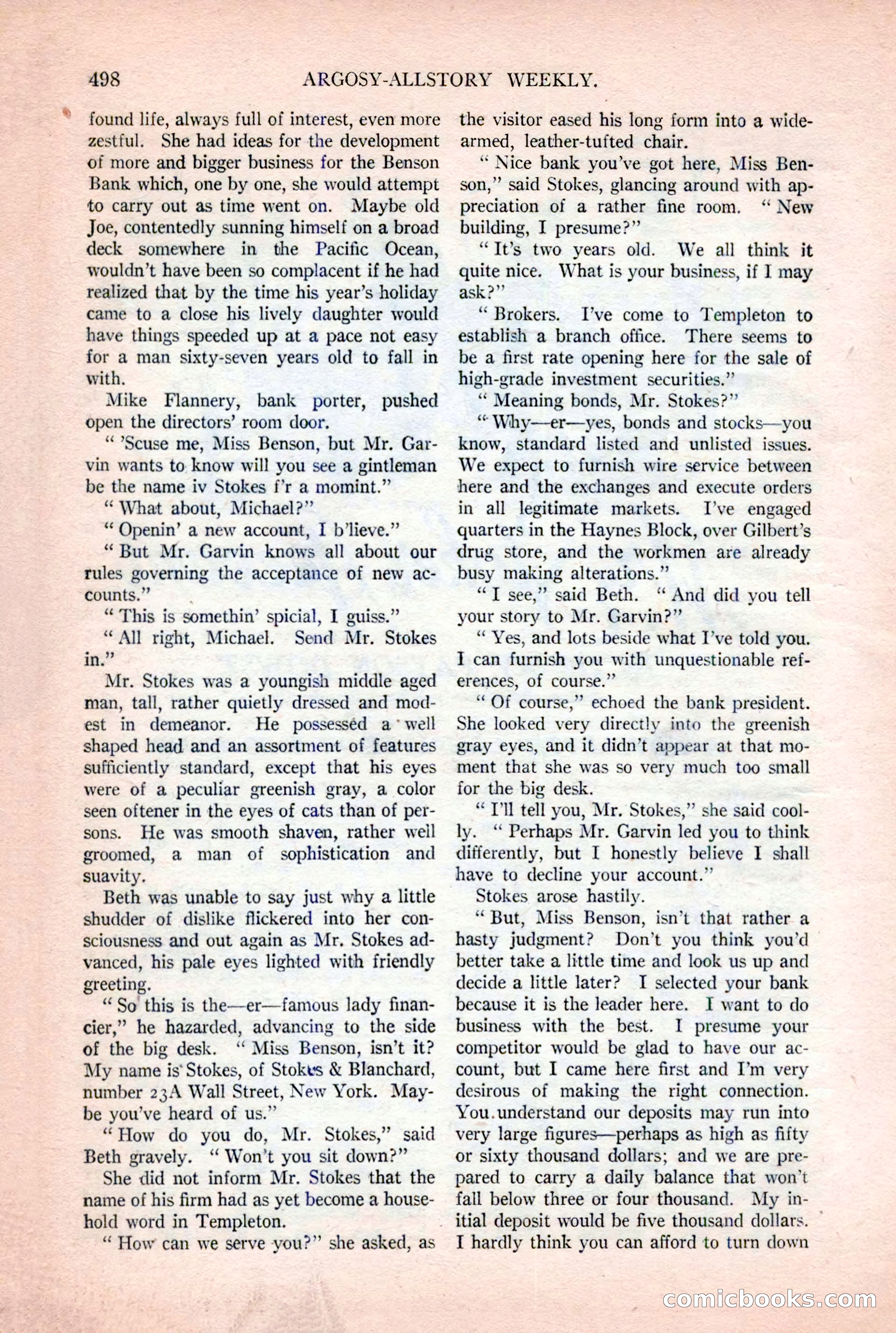Argosy All-Story Weekly — page 28 of 176