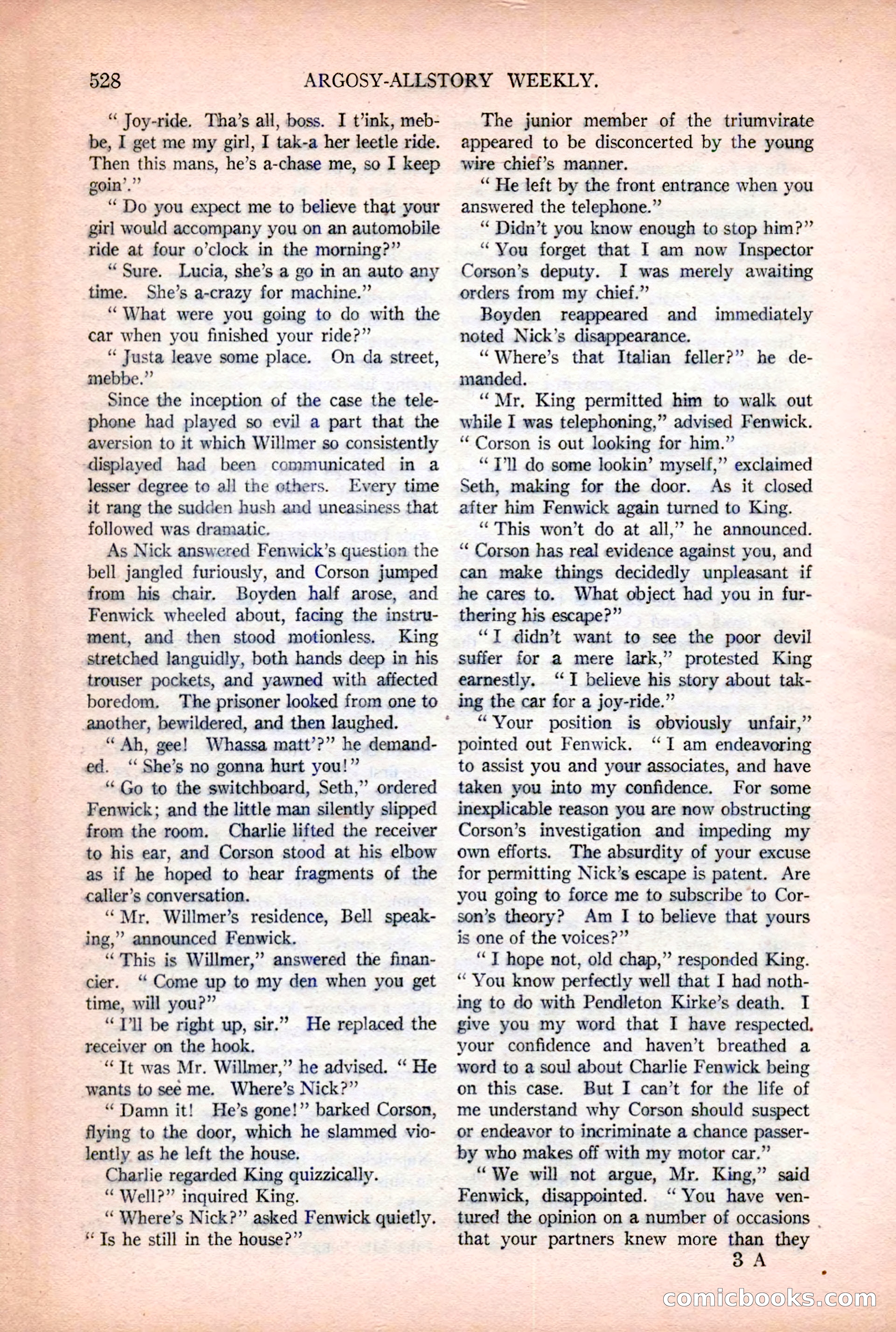 Argosy All-Story Weekly — page 58 of 176