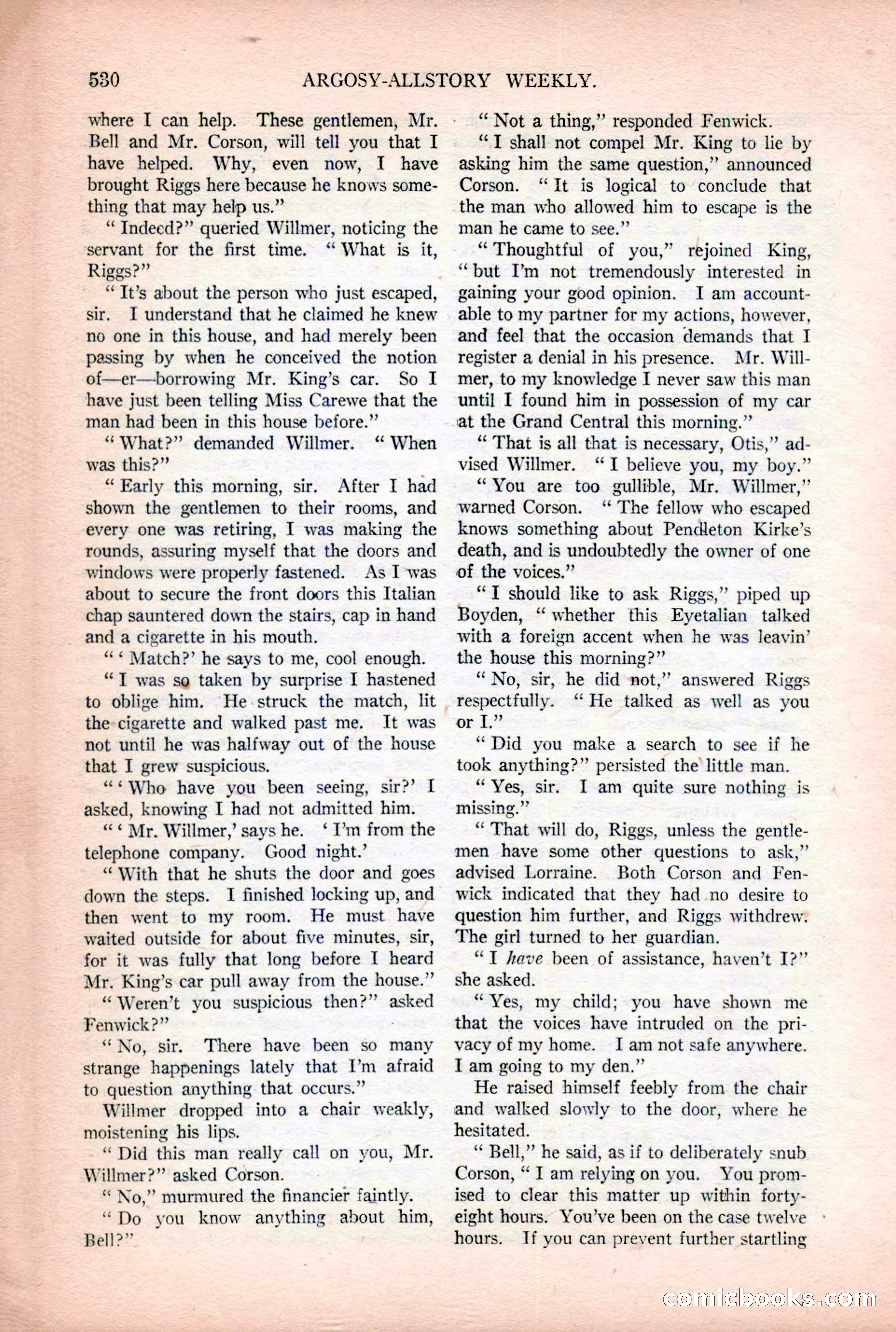 Argosy All-Story Weekly — page 60 of 176