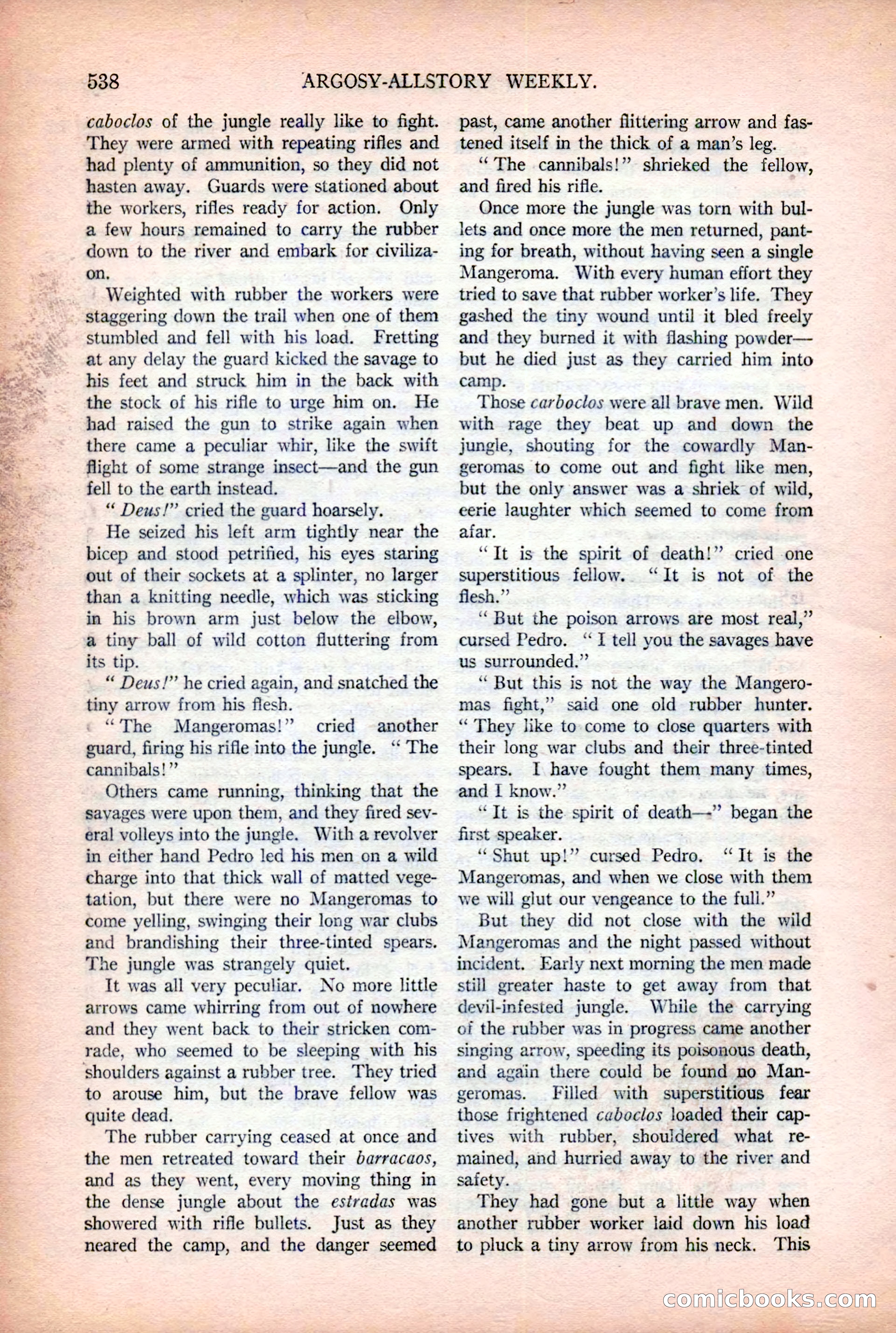 Argosy All-Story Weekly — page 68 of 176