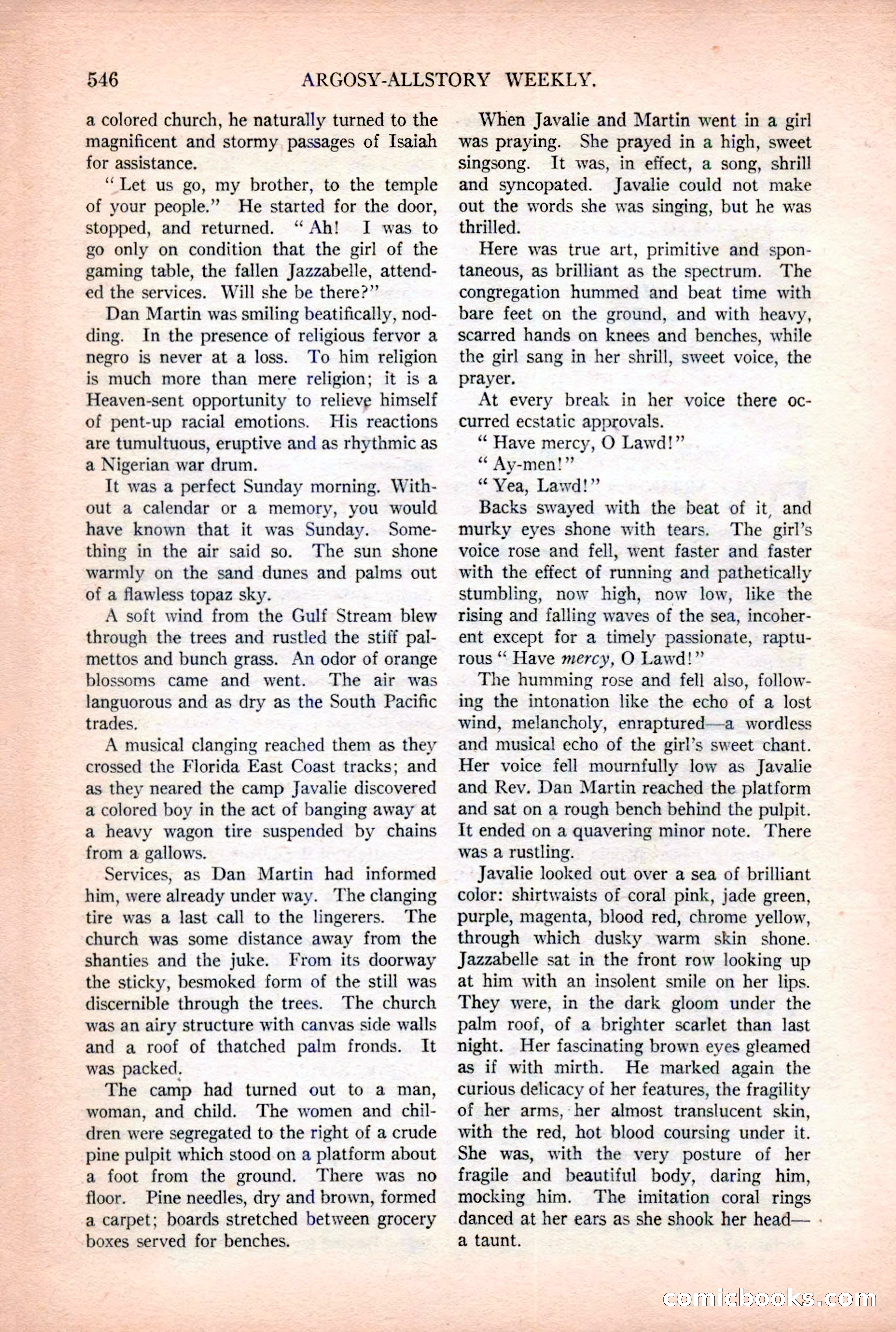 Argosy All-Story Weekly — page 76 of 176