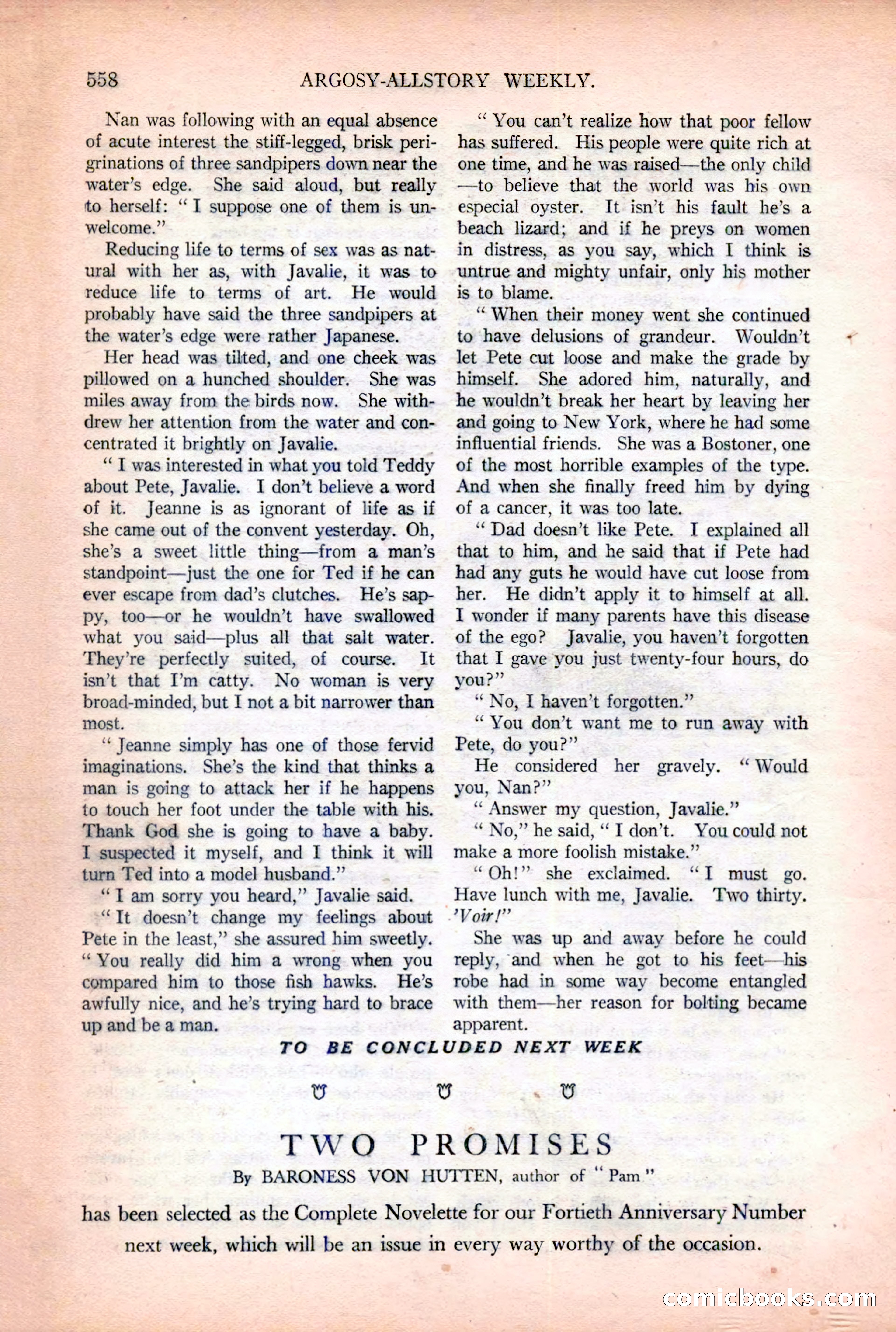 Argosy All-Story Weekly — page 88 of 176