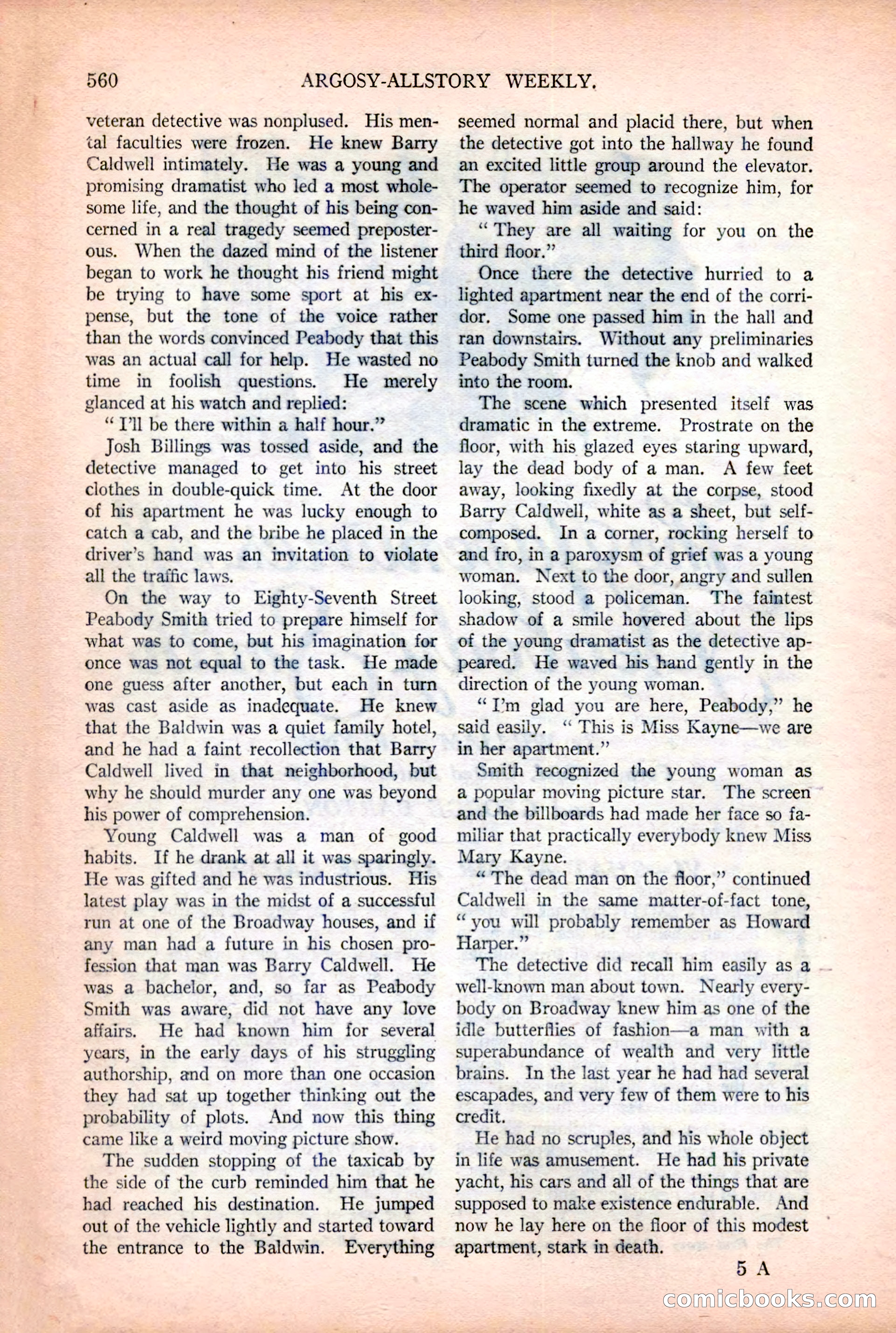 Argosy All-Story Weekly — page 90 of 176