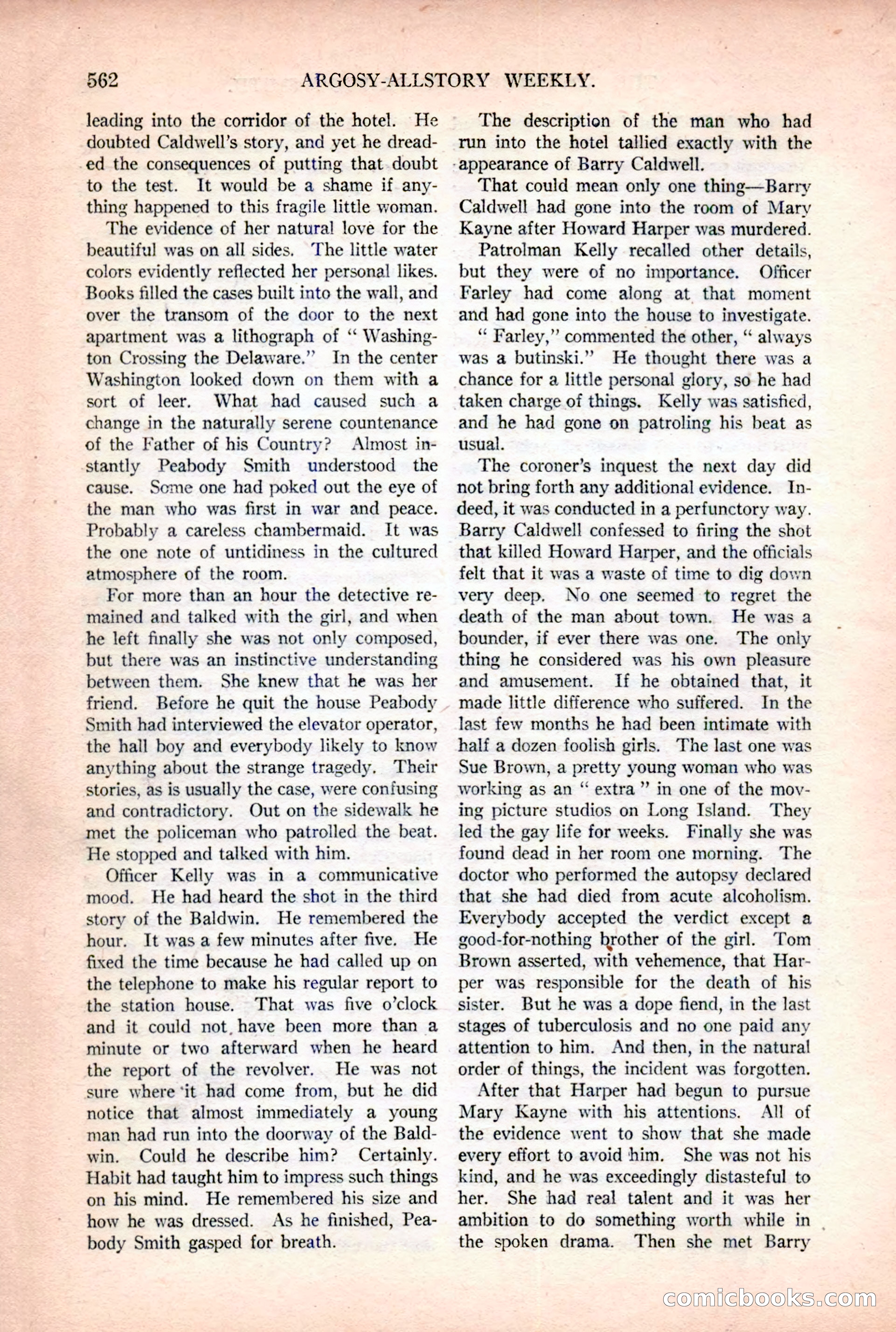 Argosy All-Story Weekly — page 92 of 176