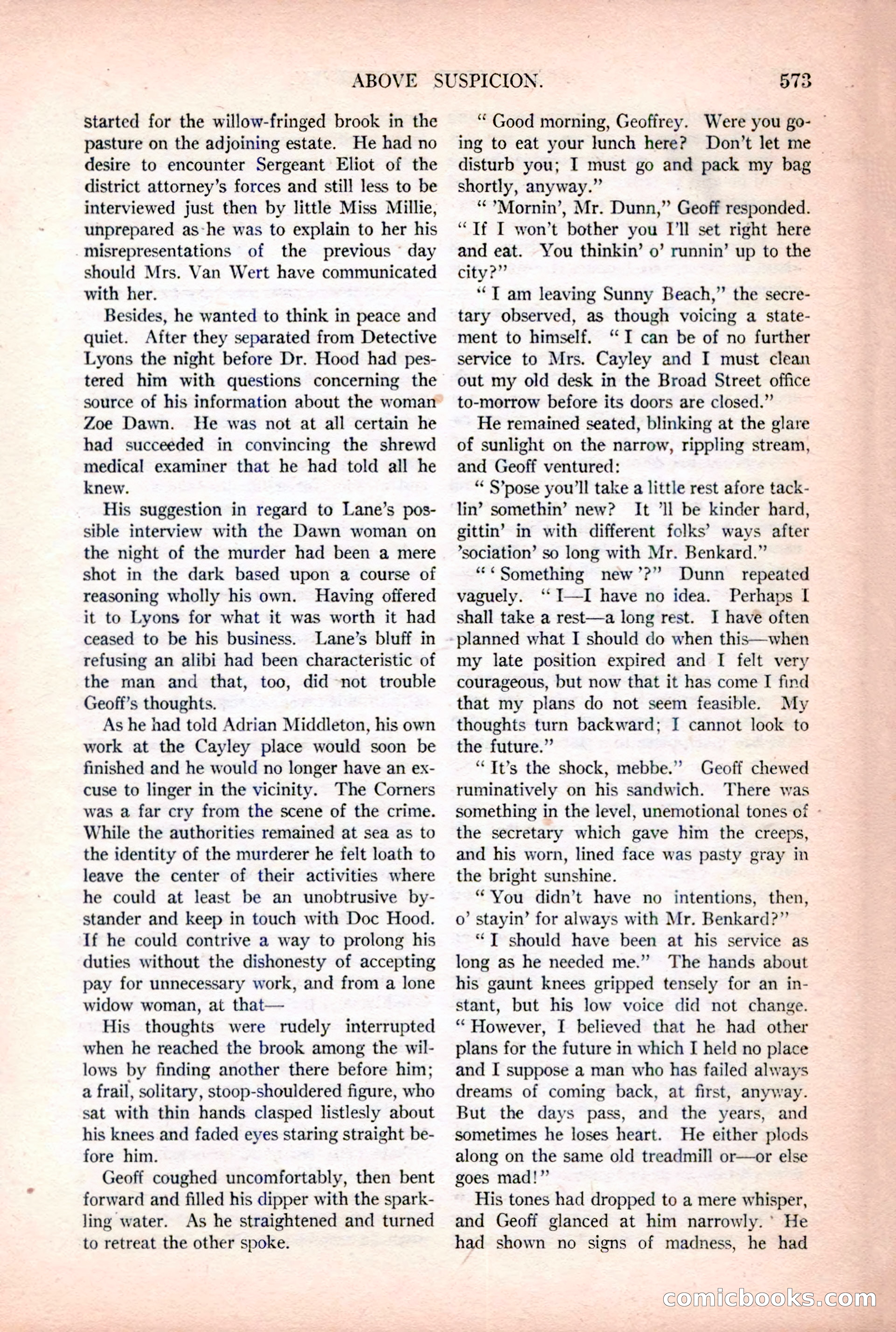 Argosy All-Story Weekly — page 103 of 176