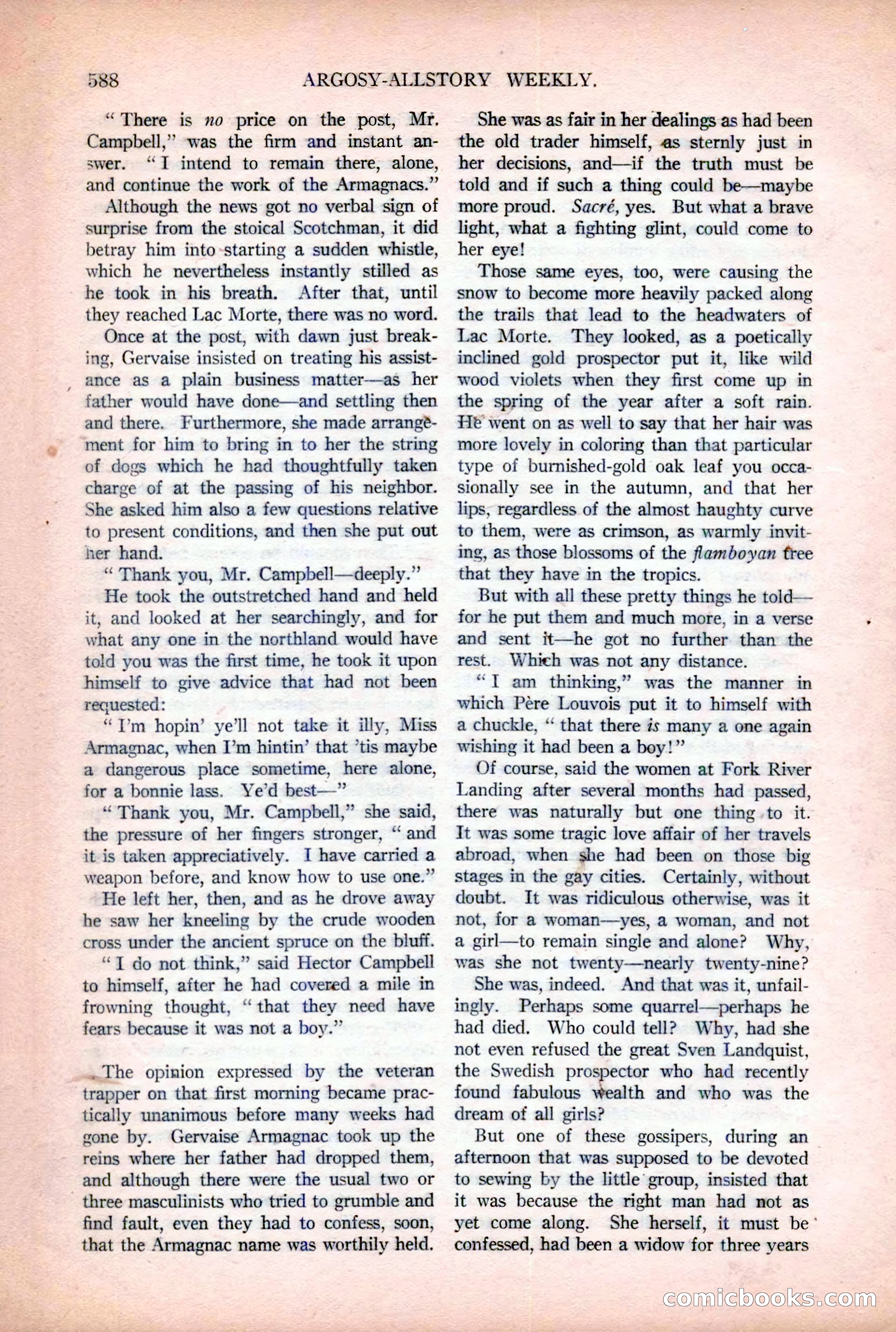 Argosy All-Story Weekly — page 118 of 176