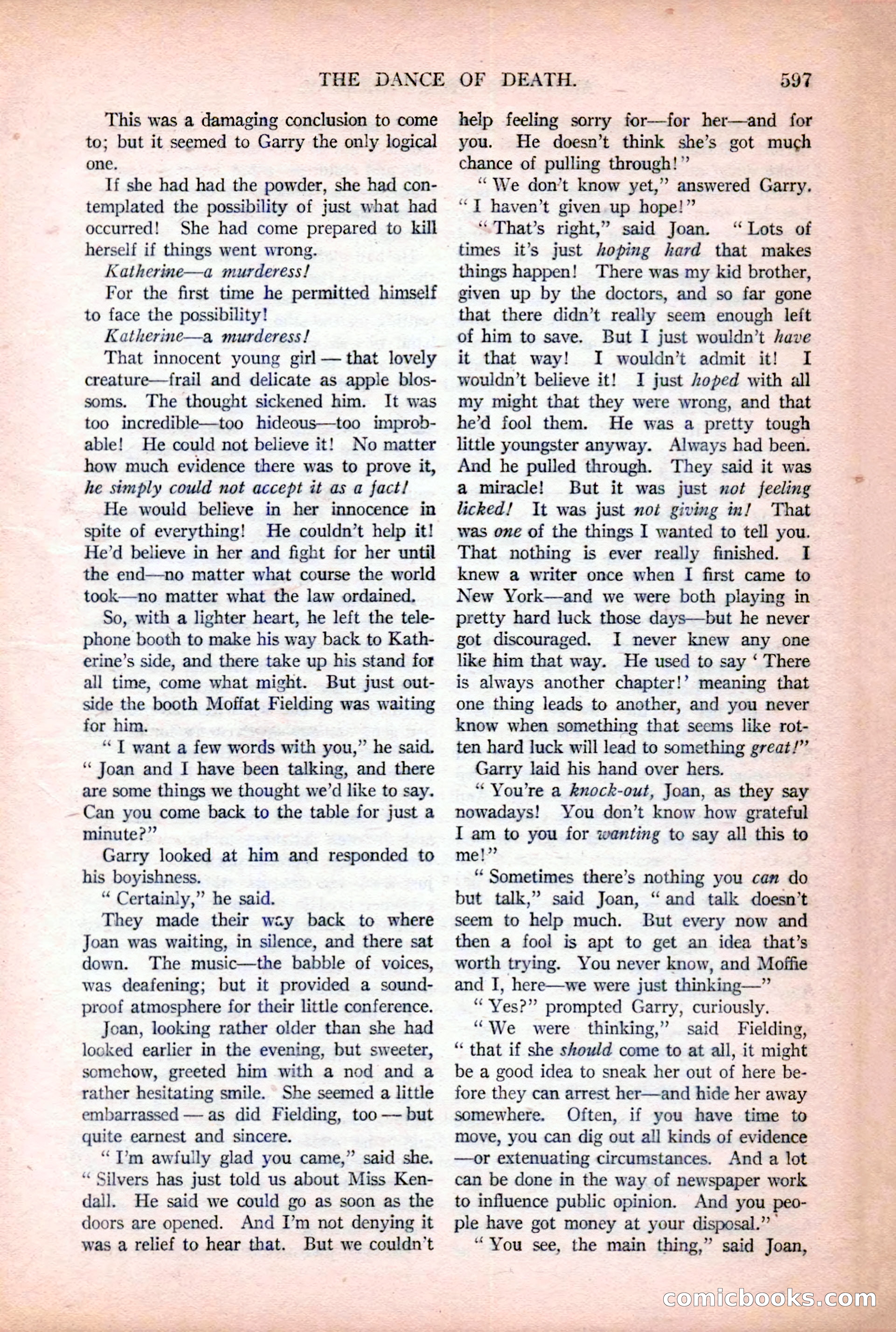 Argosy All-Story Weekly — page 127 of 176
