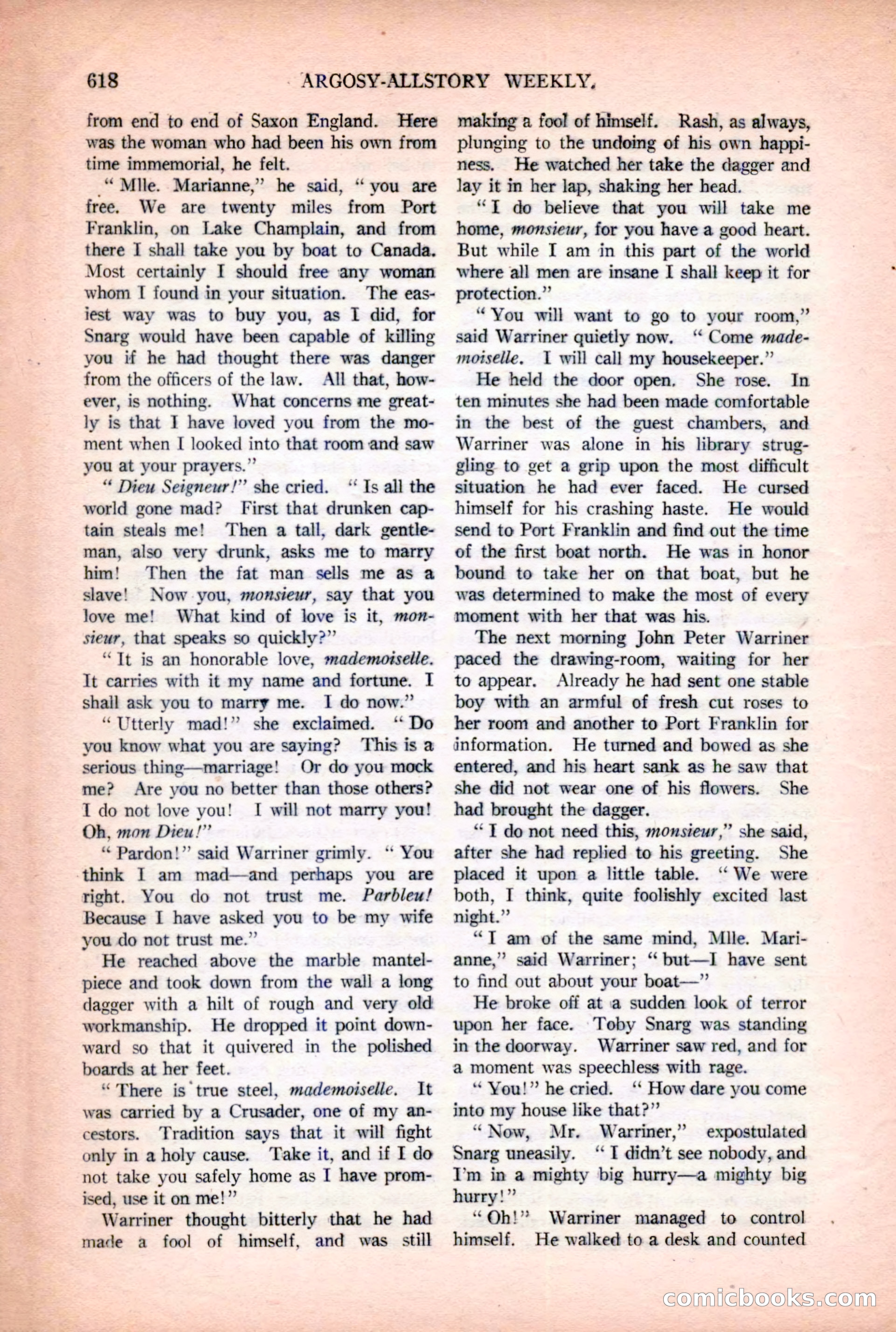 Argosy All-Story Weekly — page 148 of 176
