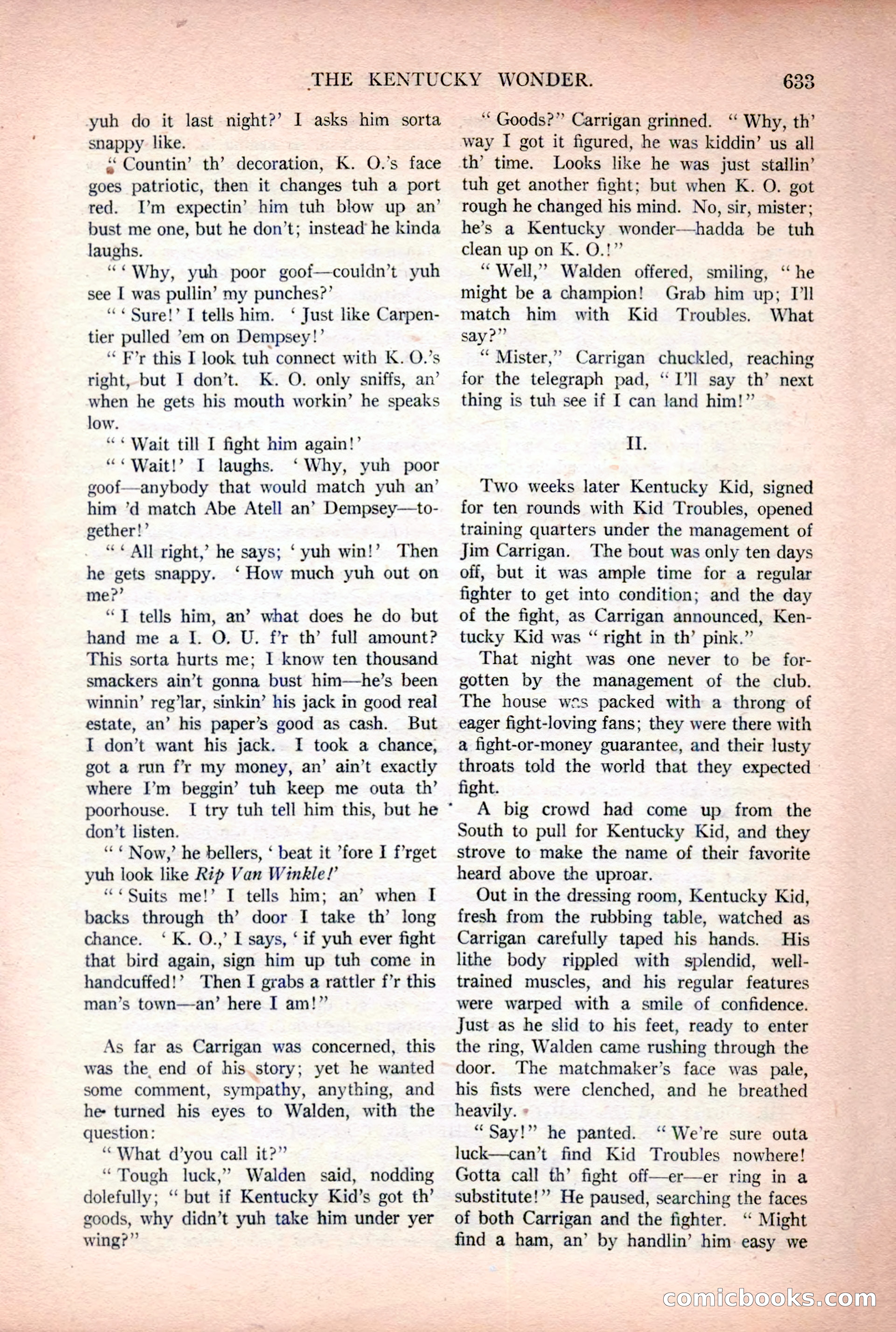 Argosy All-Story Weekly — page 163 of 176