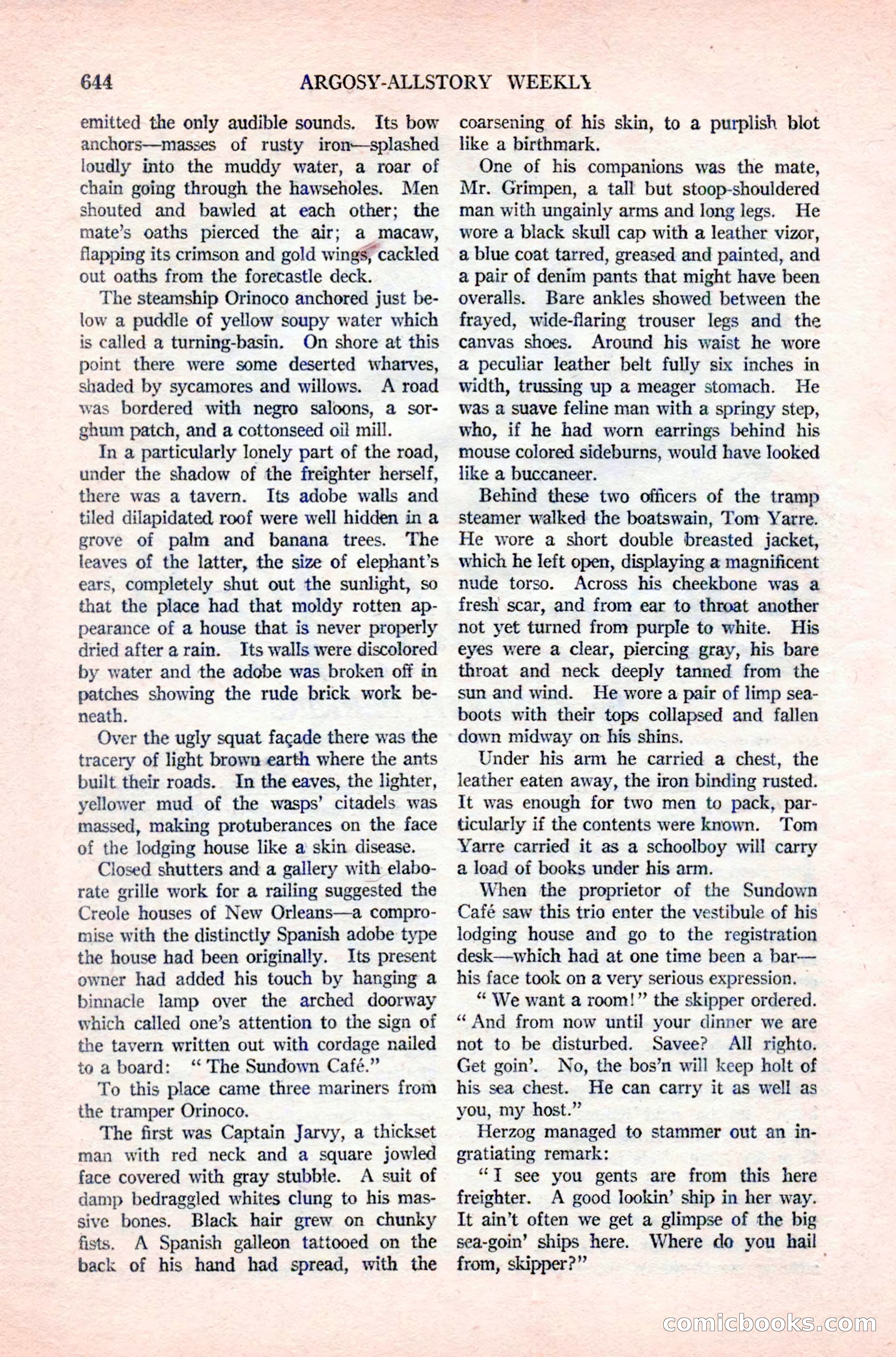 Argosy All-Story Weekly — page 18 of 180