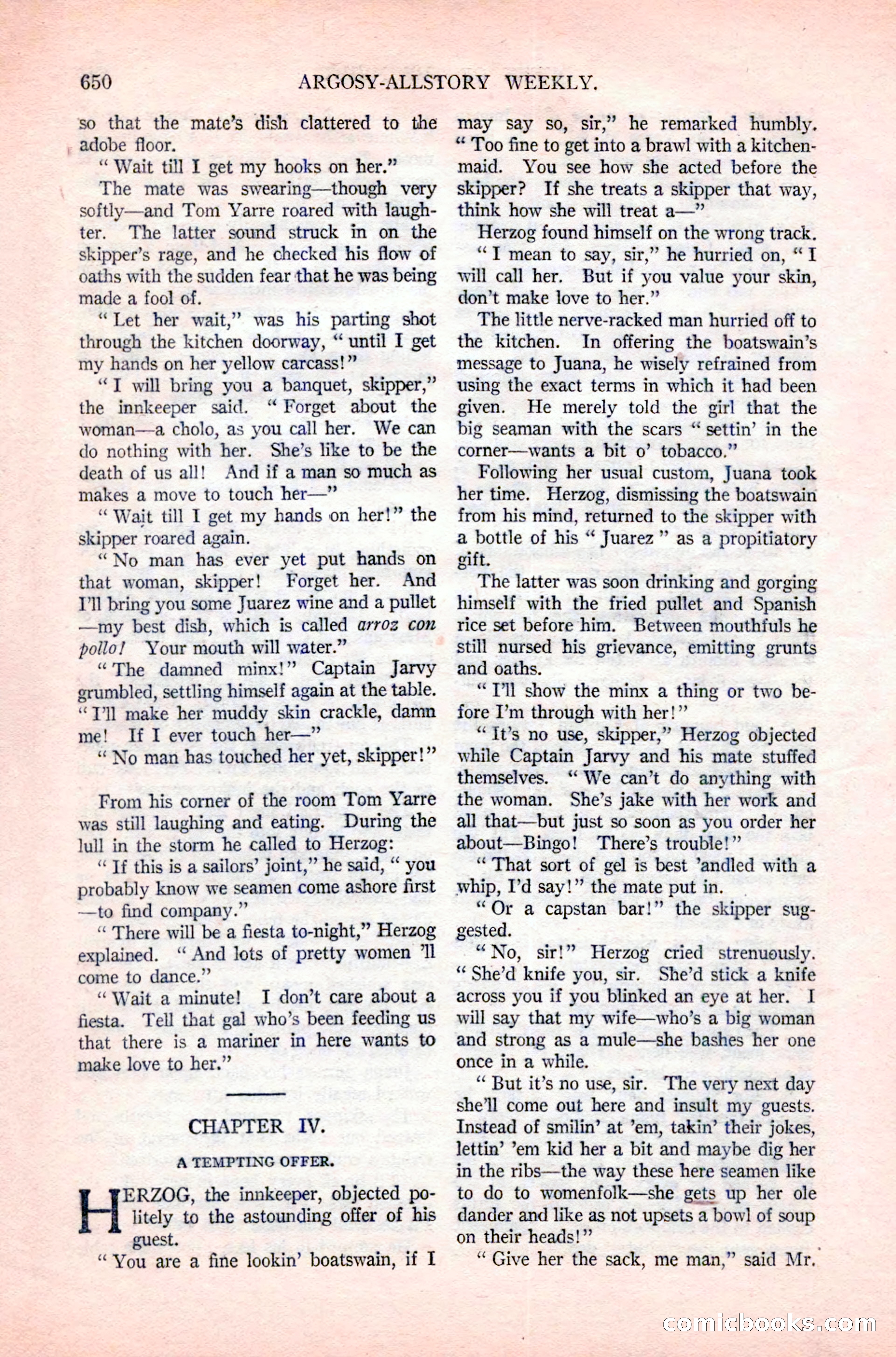 Argosy All-Story Weekly — page 24 of 180