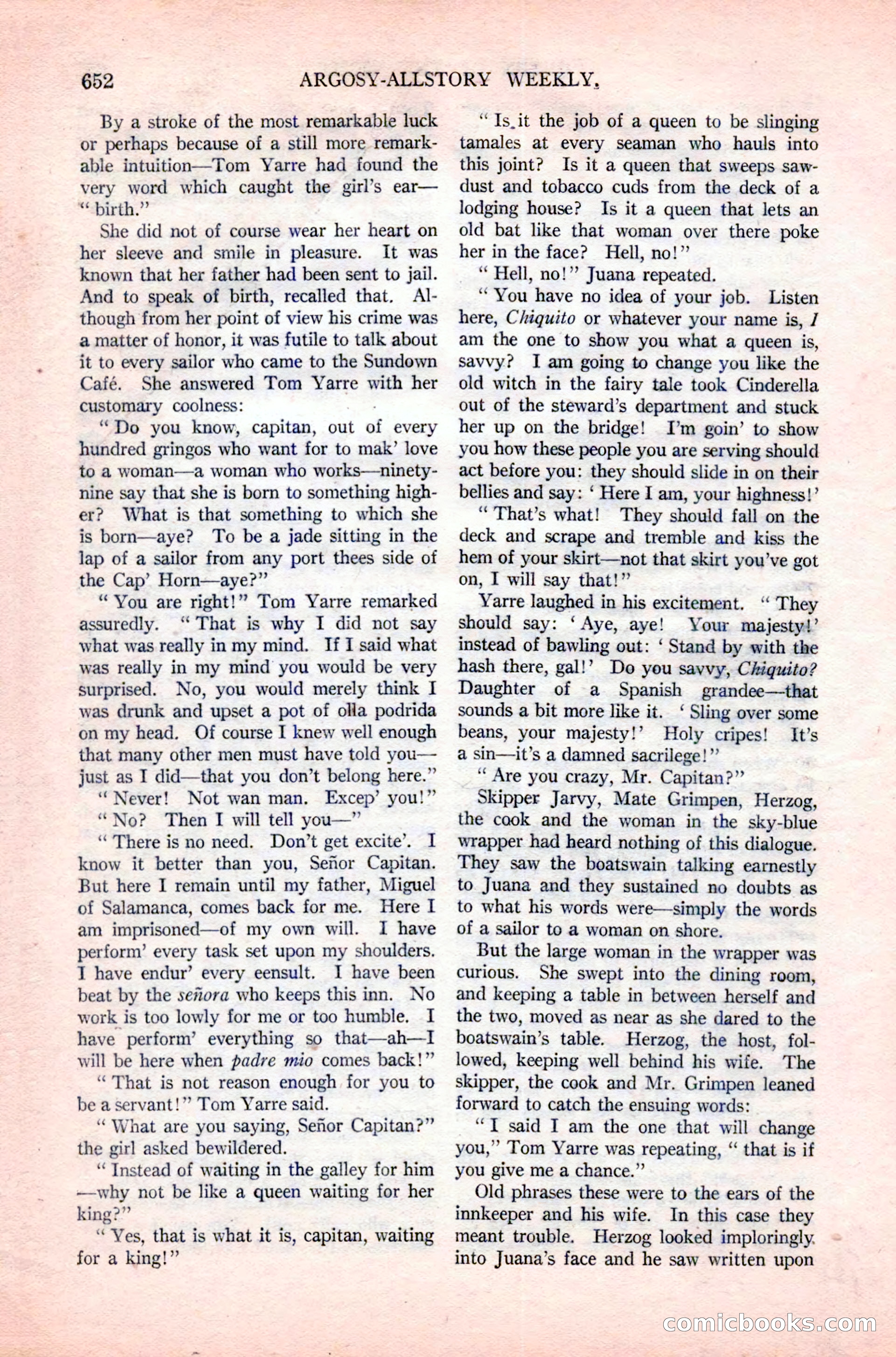 Argosy All-Story Weekly — page 26 of 180