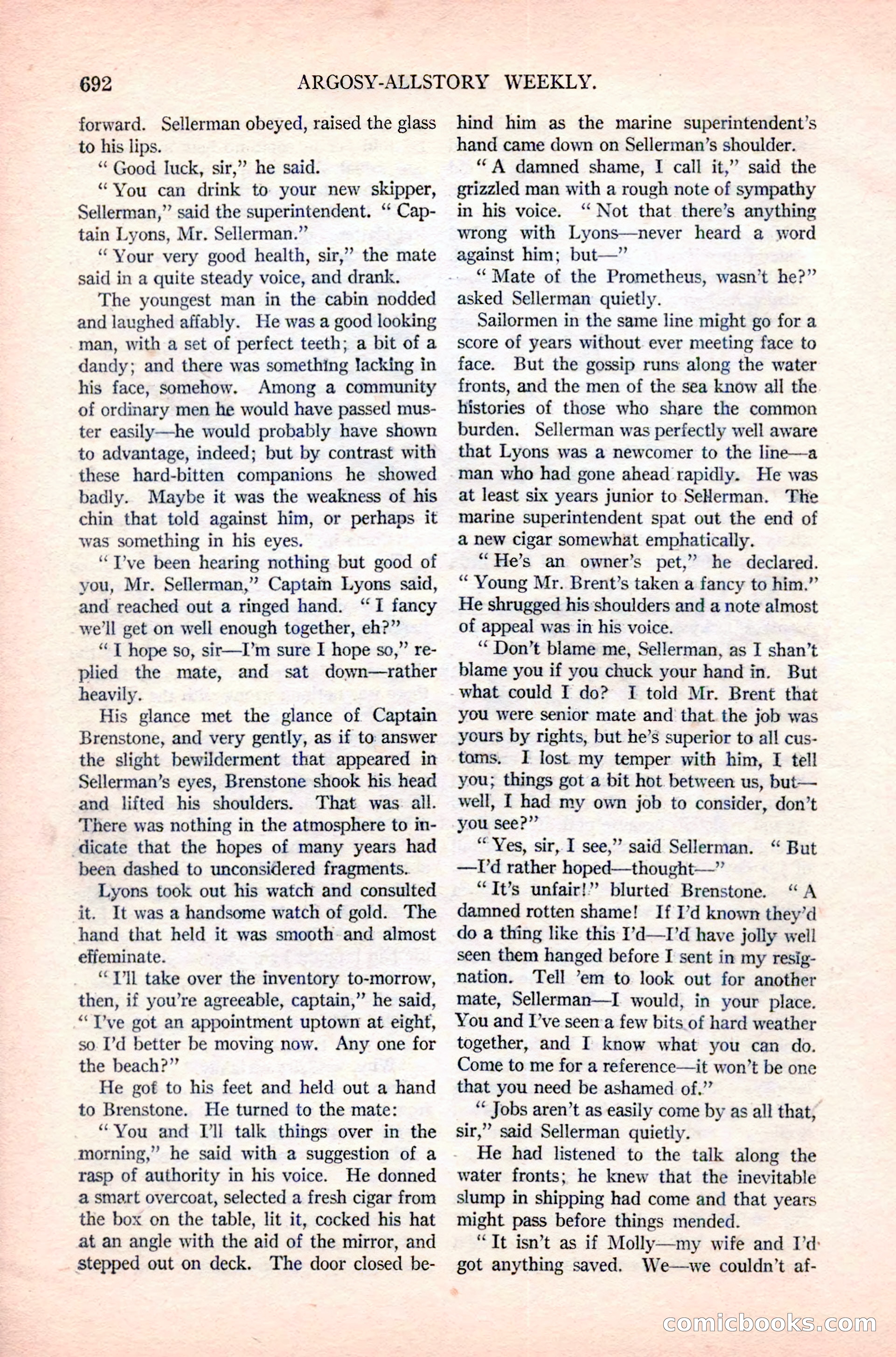 Argosy All-Story Weekly — page 66 of 180