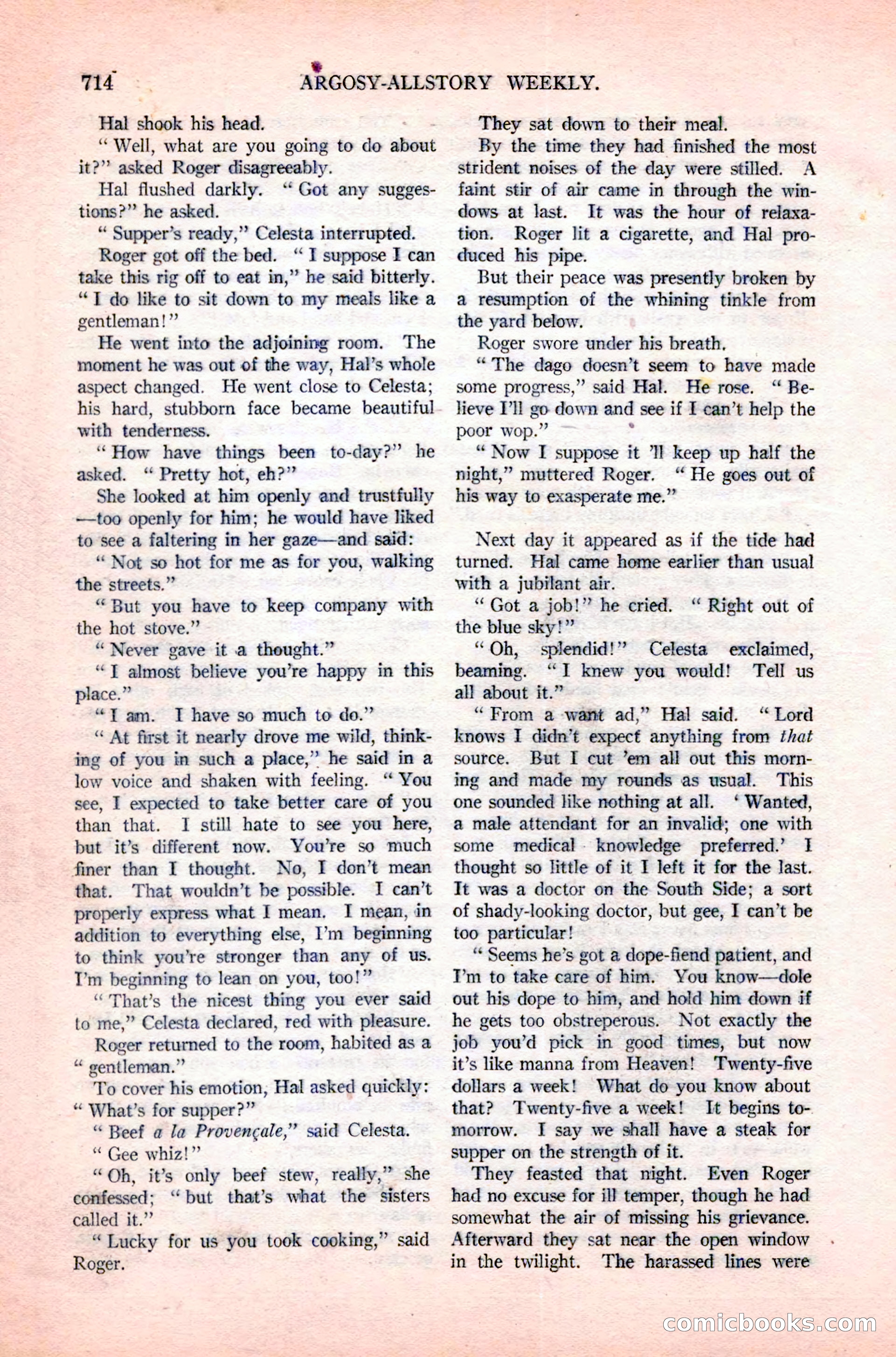 Argosy All-Story Weekly — page 88 of 180