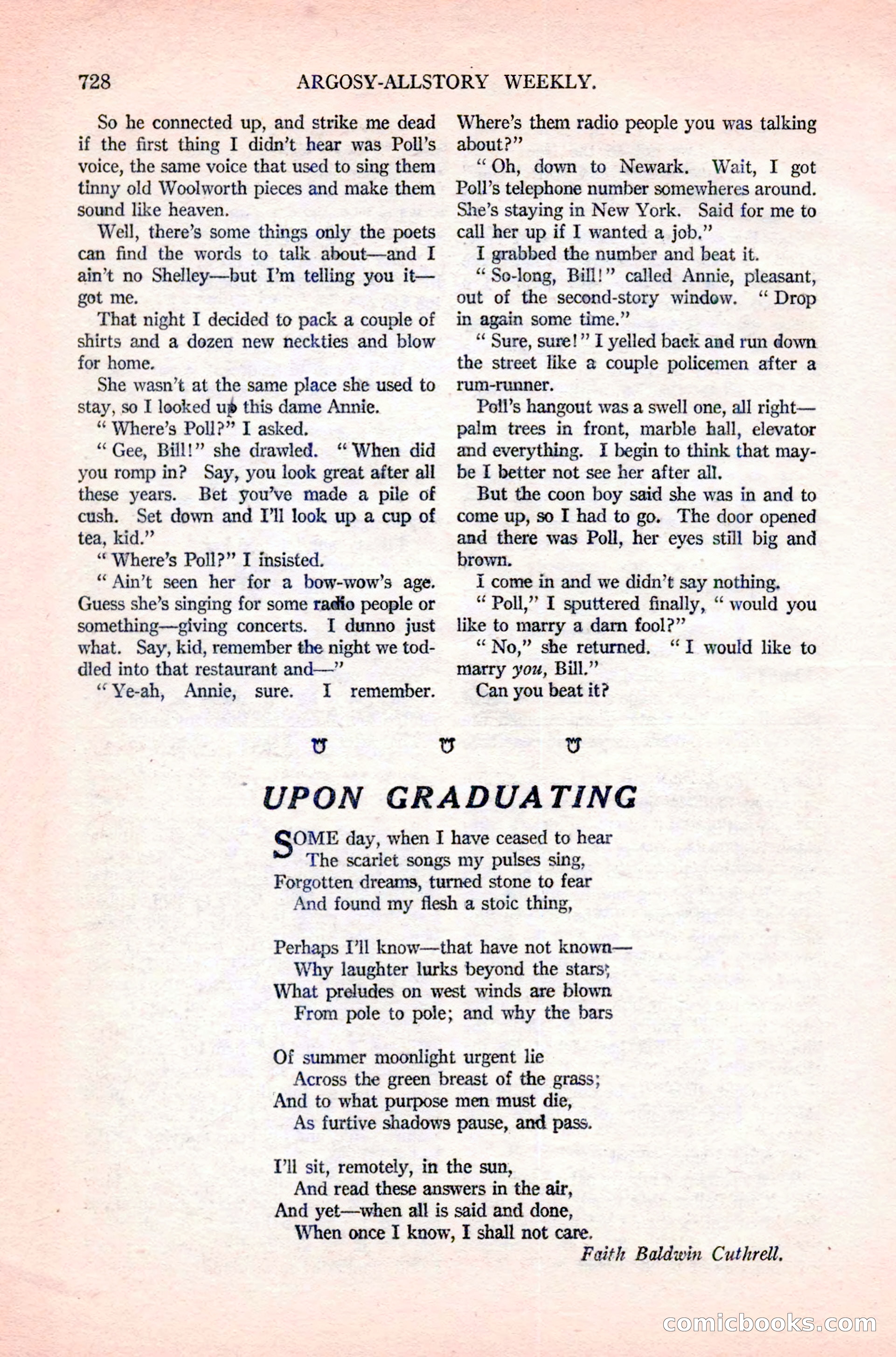 Argosy All-Story Weekly — page 102 of 180