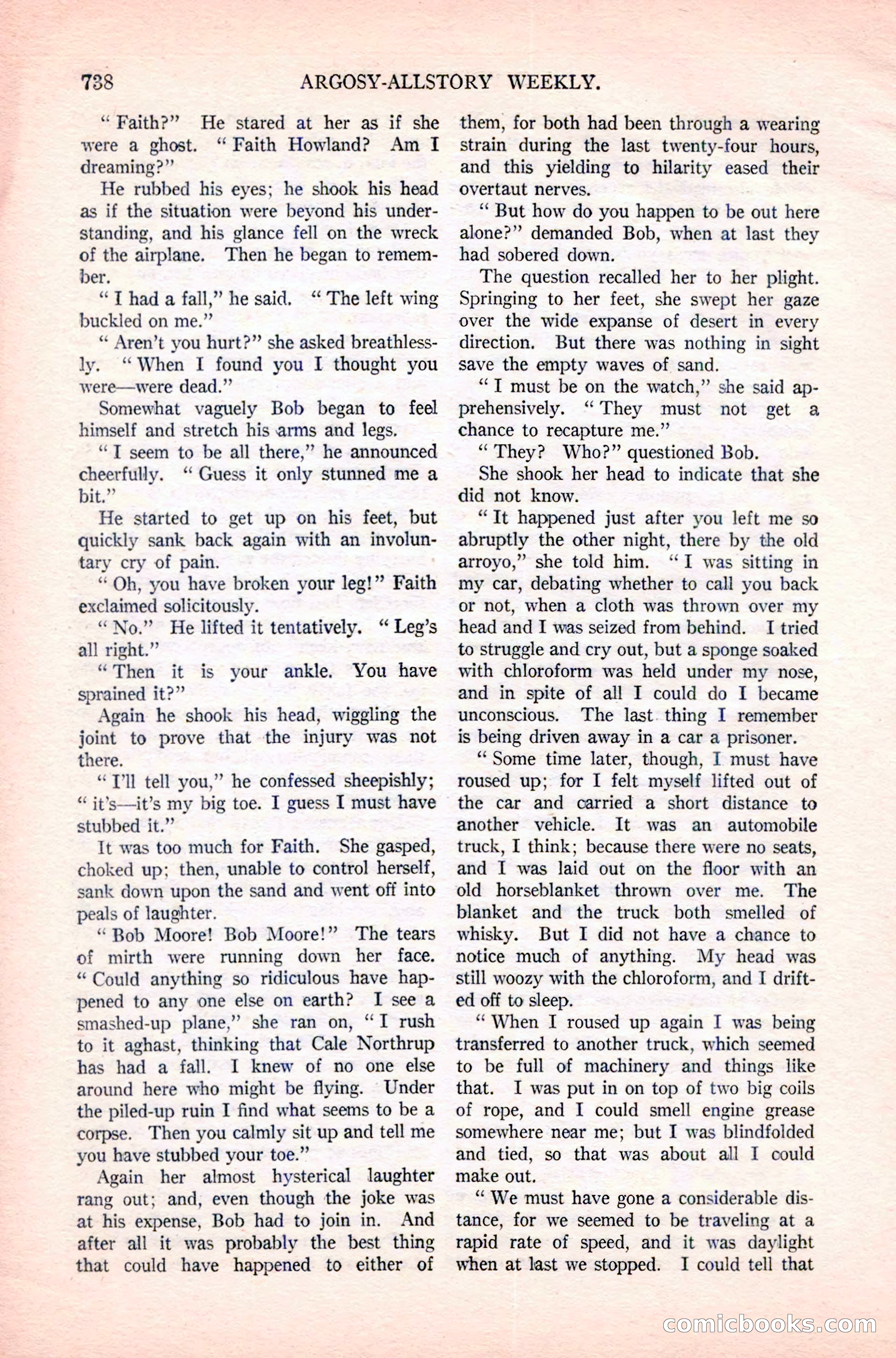 Argosy All-Story Weekly — page 112 of 180