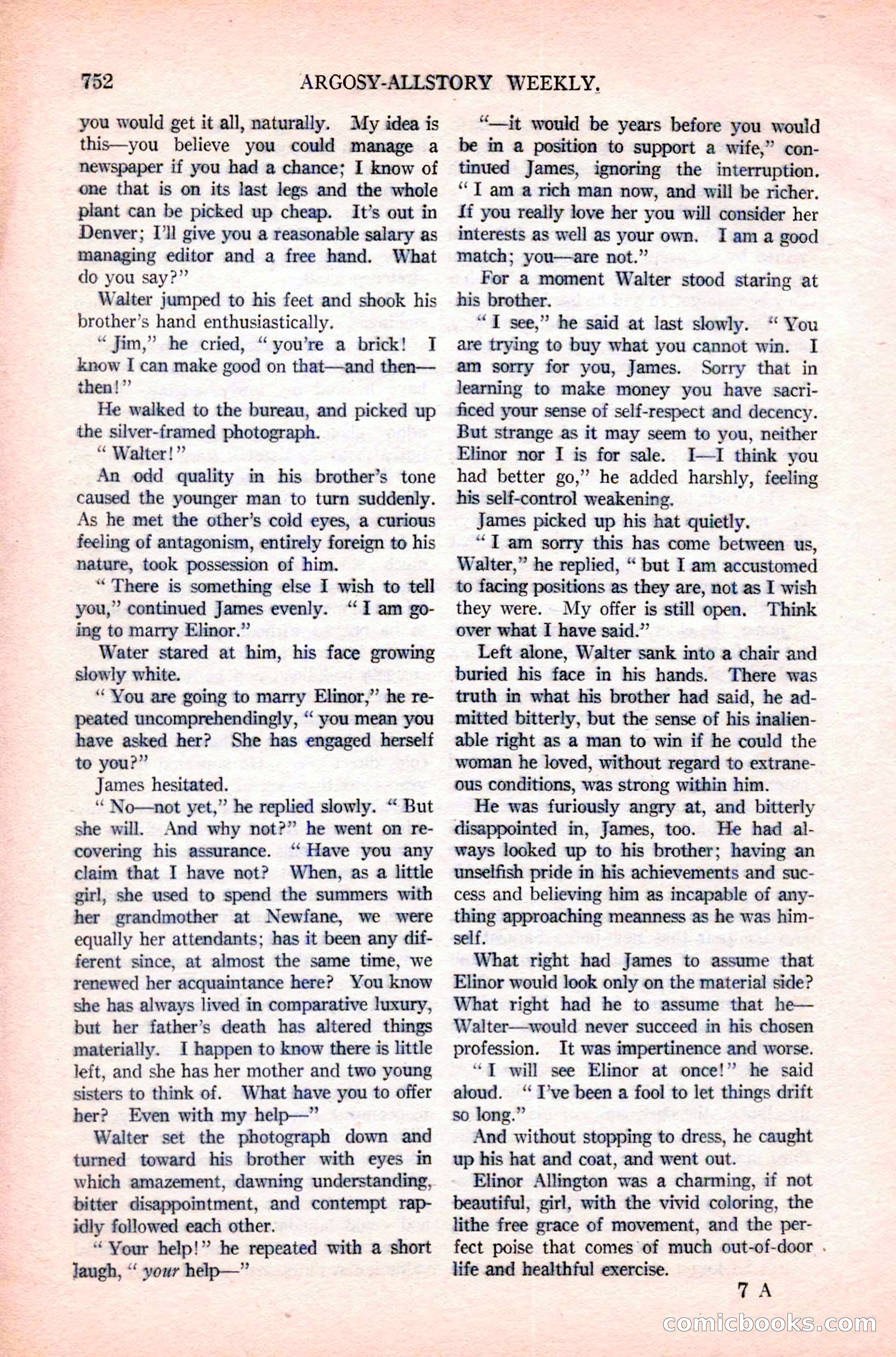 Argosy All-Story Weekly — page 126 of 180