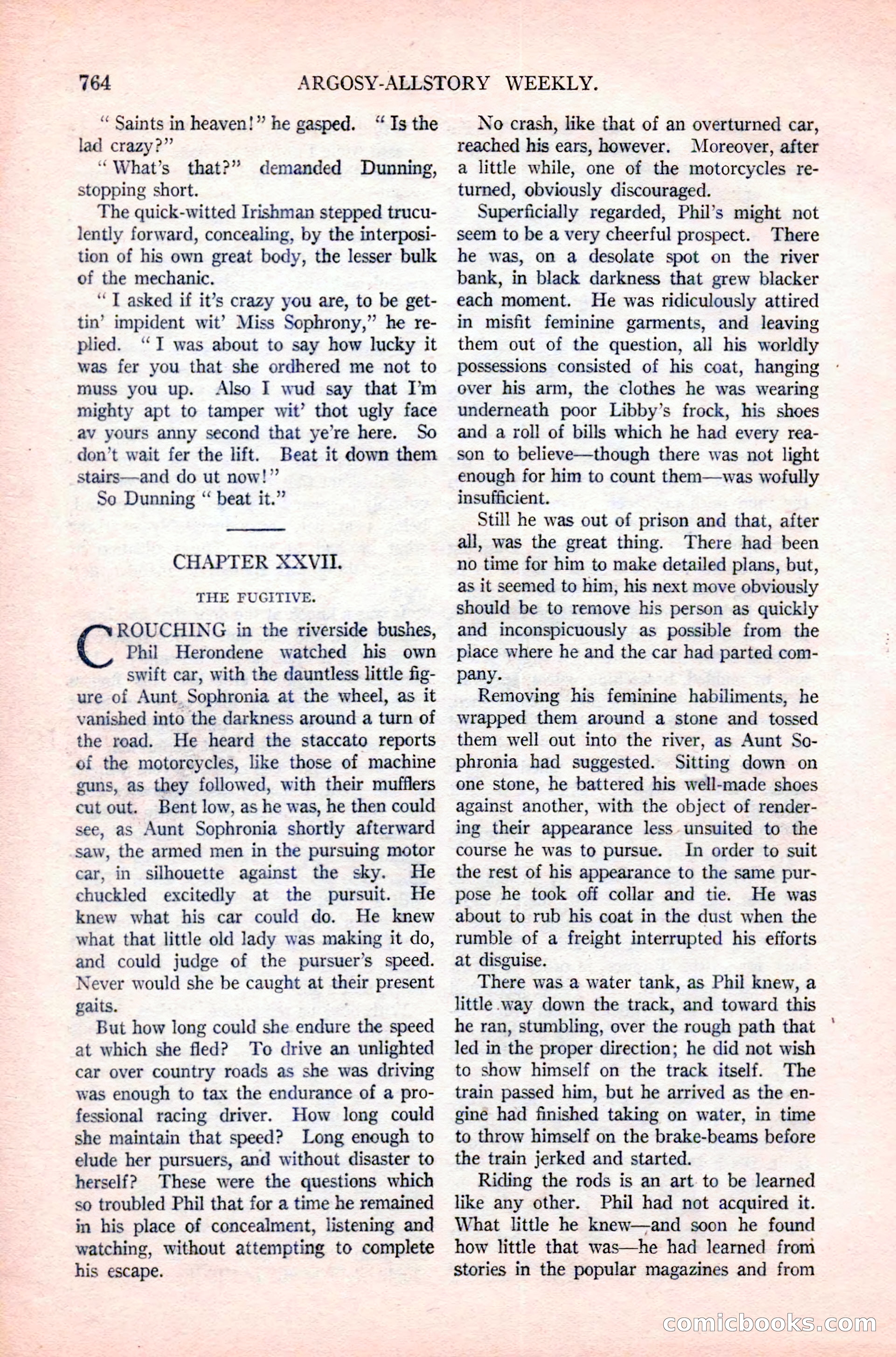 Argosy All-Story Weekly — page 138 of 180