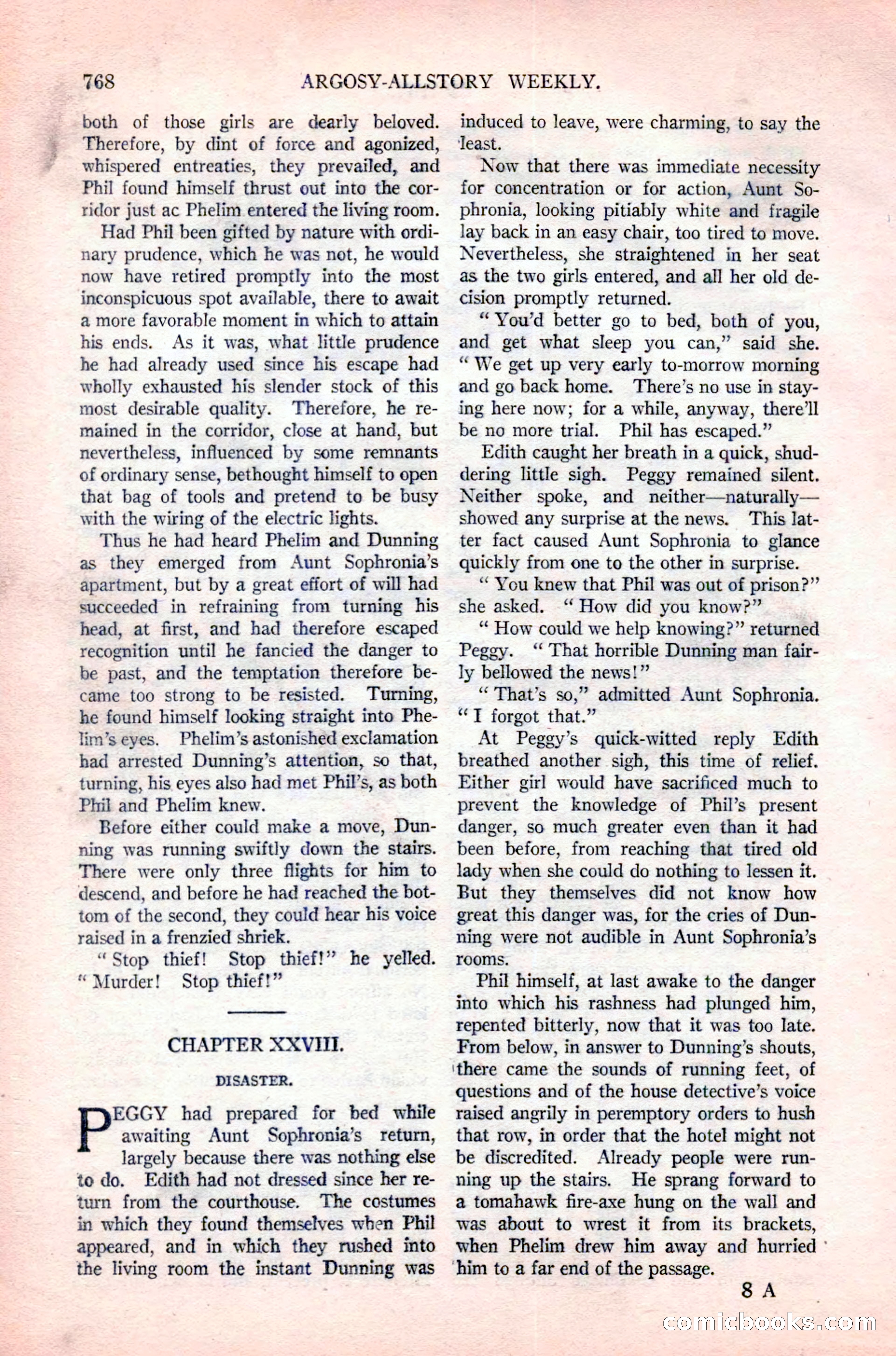 Argosy All-Story Weekly — page 142 of 180