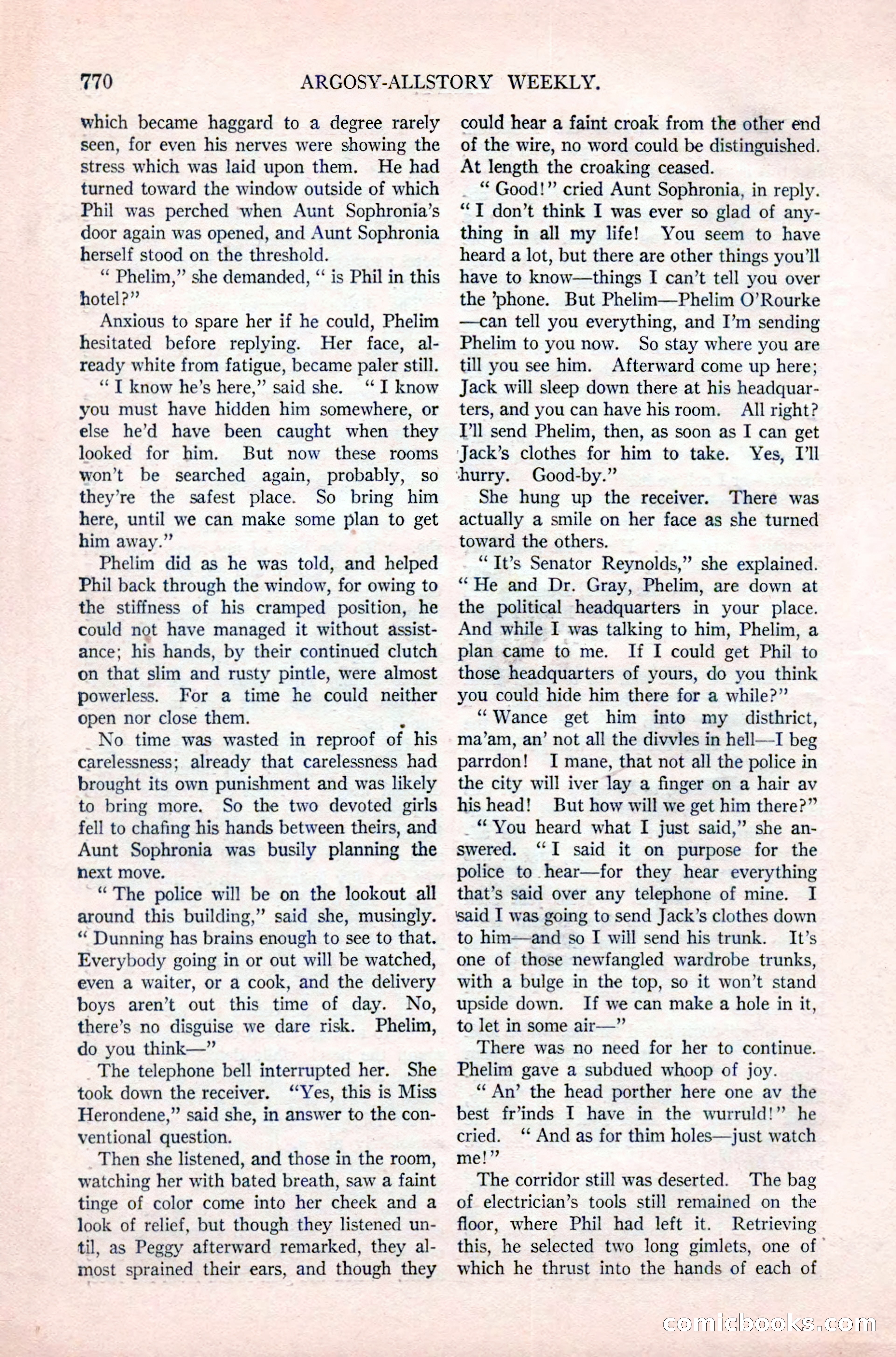 Argosy All-Story Weekly — page 144 of 180