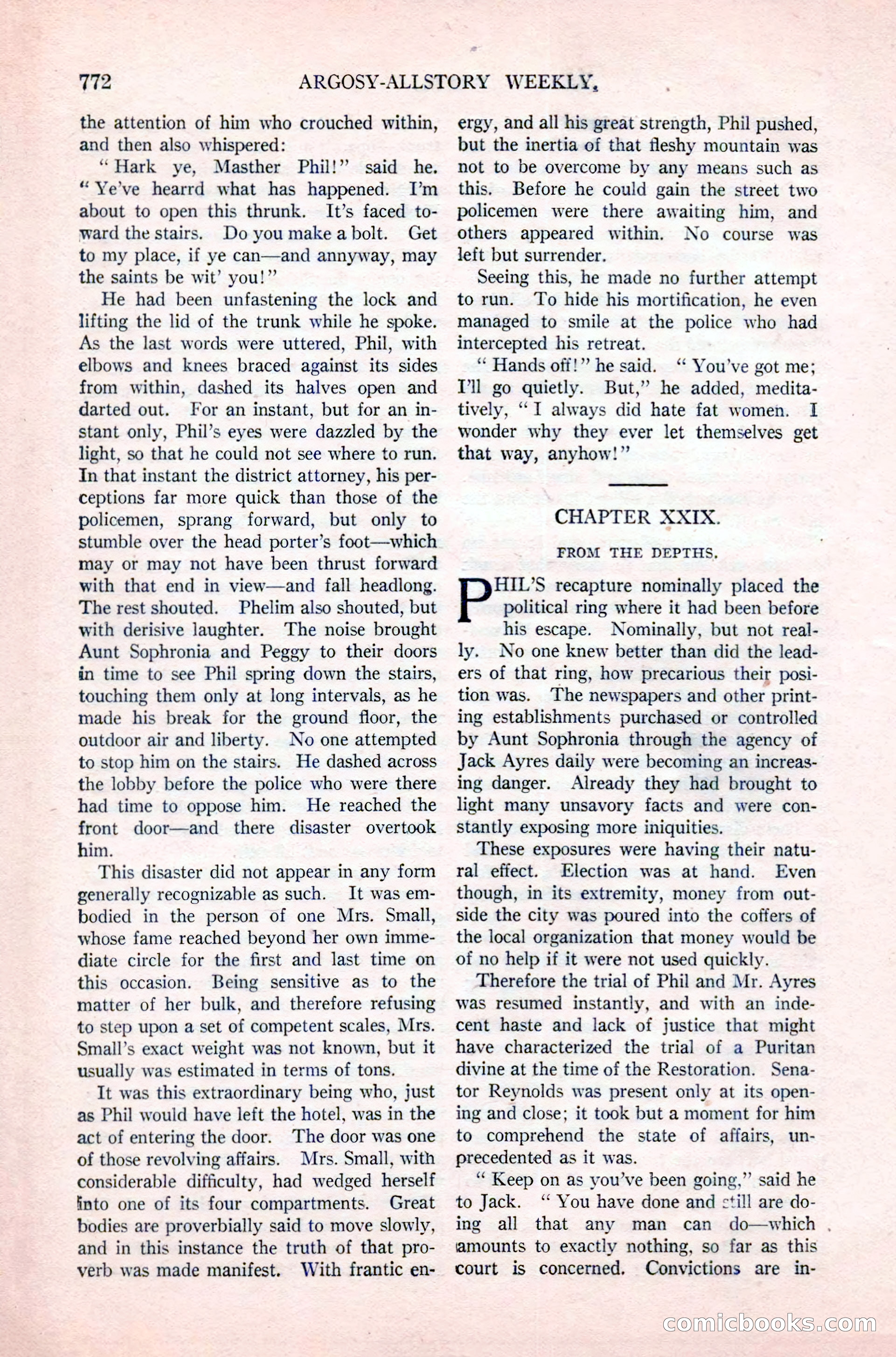 Argosy All-Story Weekly — page 146 of 180