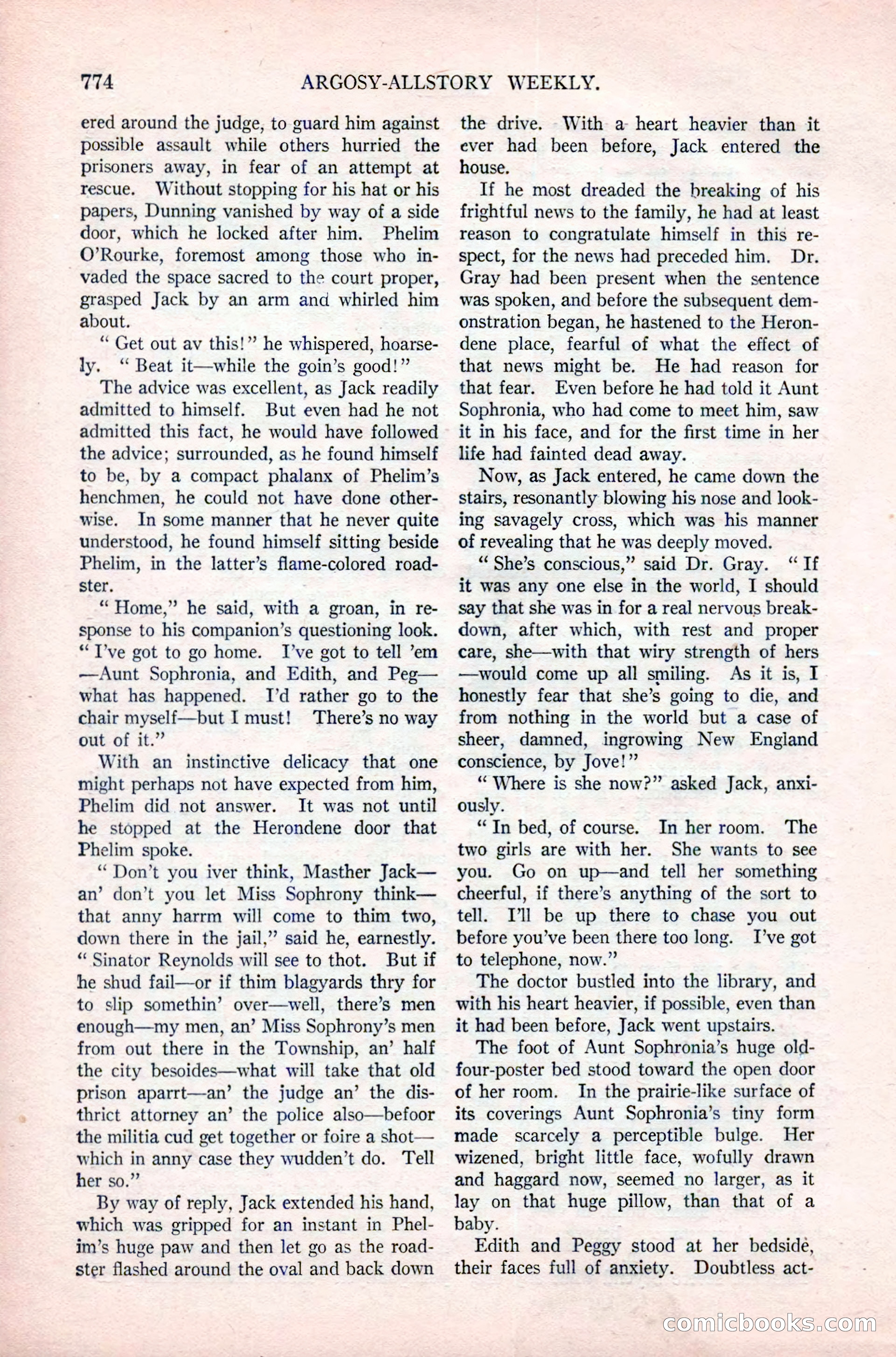 Argosy All-Story Weekly — page 148 of 180